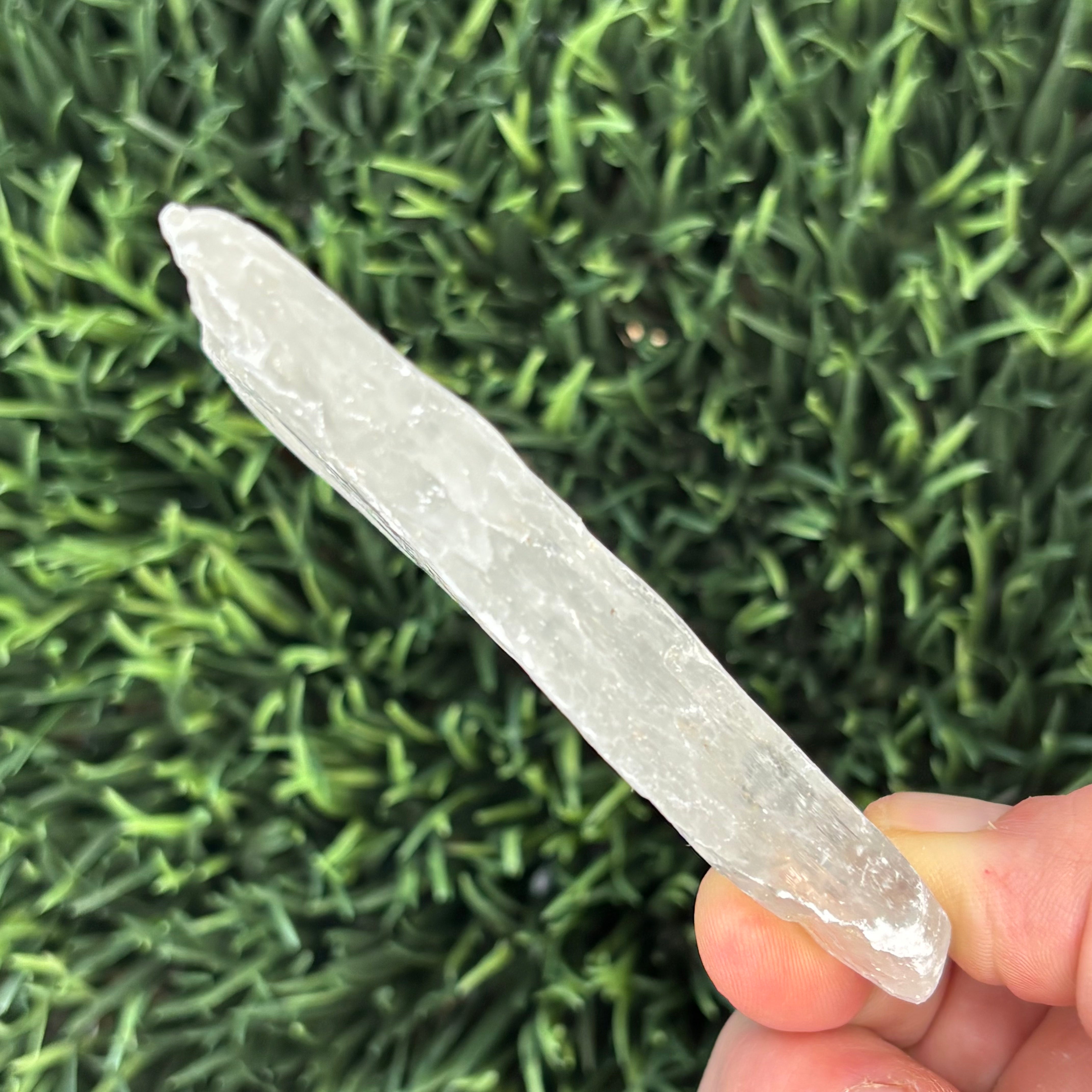 Clear Selenite Natural Form - 037