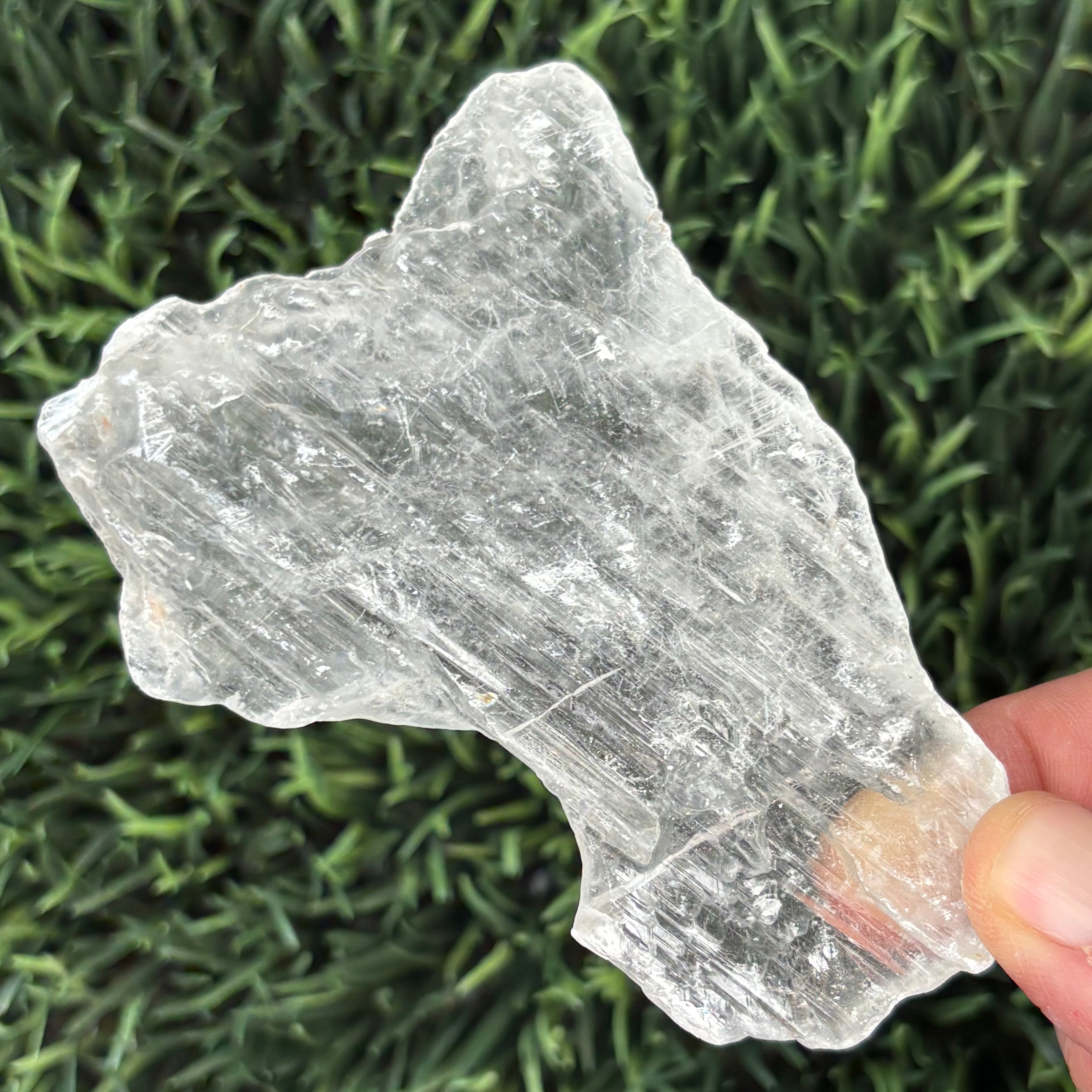 Clear Selenite Natural Form - 037