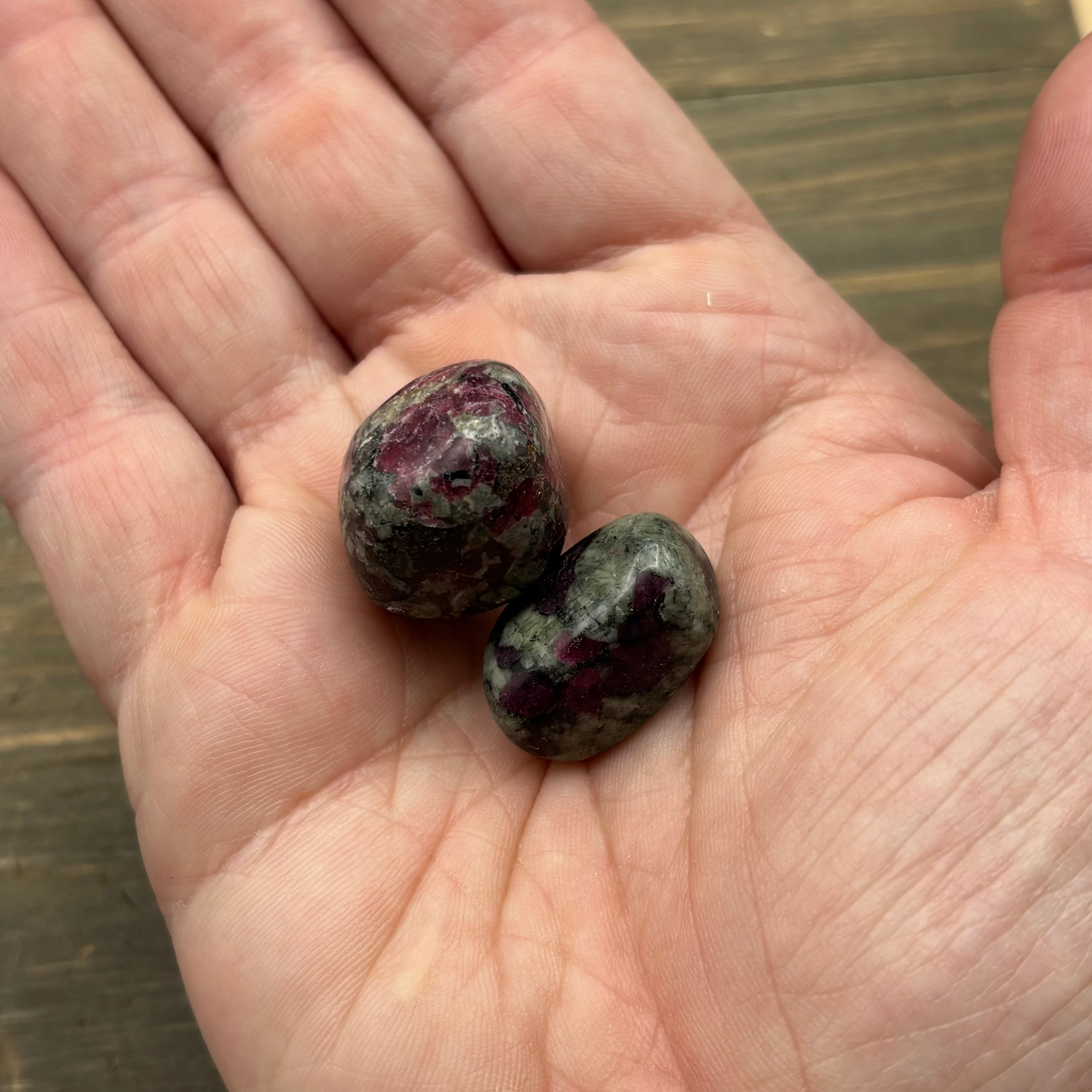 Eudialyte Polished Pair