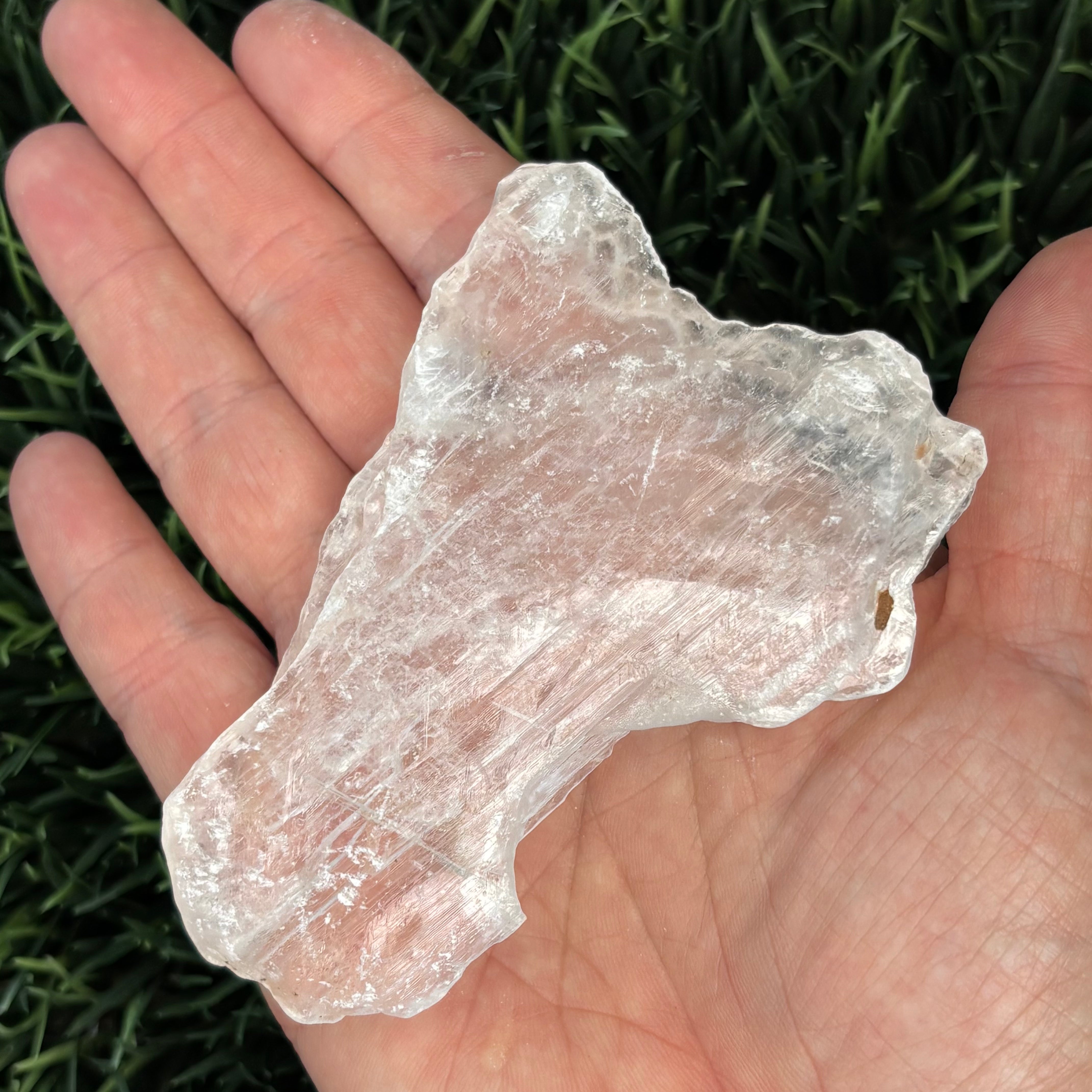 Clear Selenite Natural Form - 037