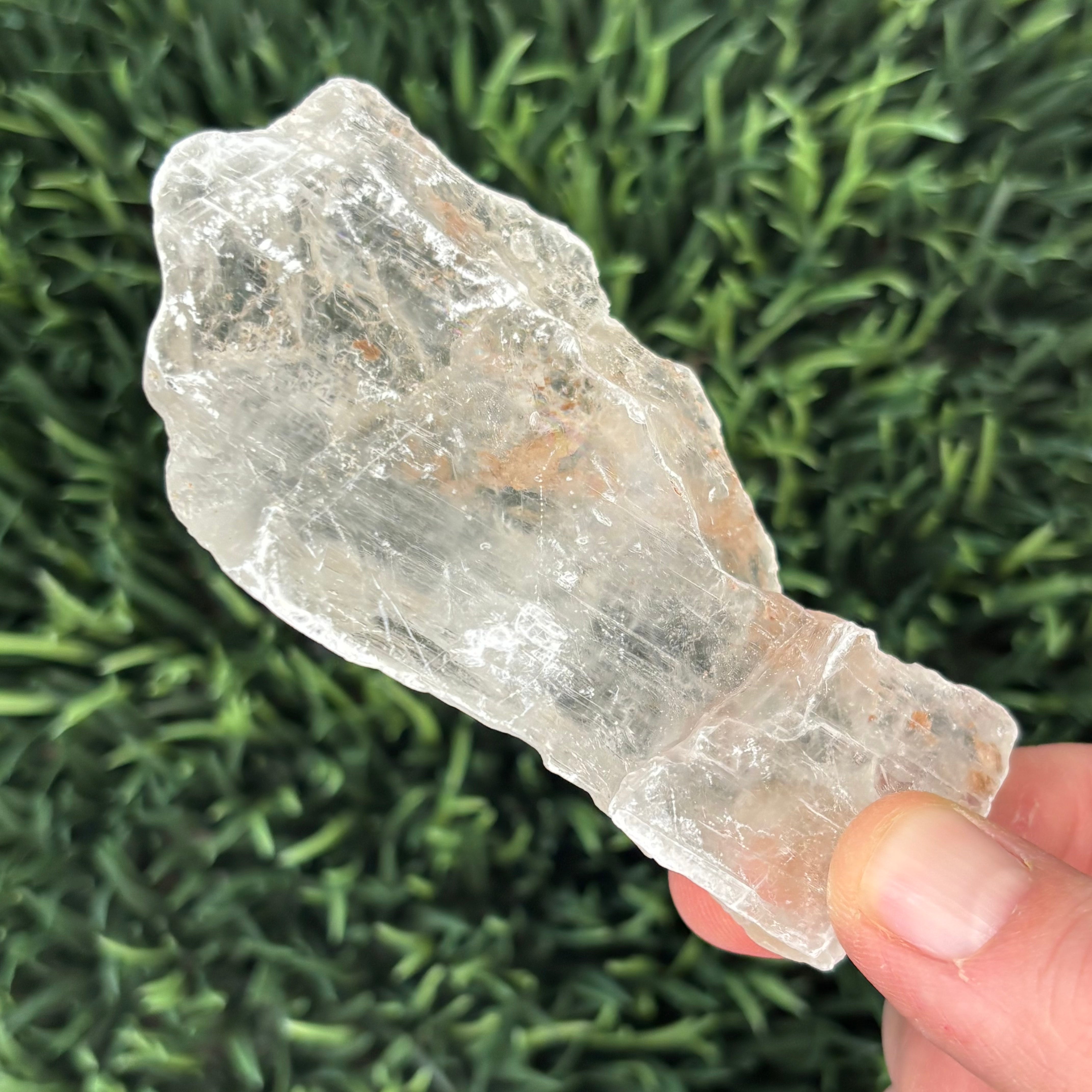 Clear Selenite Natural Form - 038