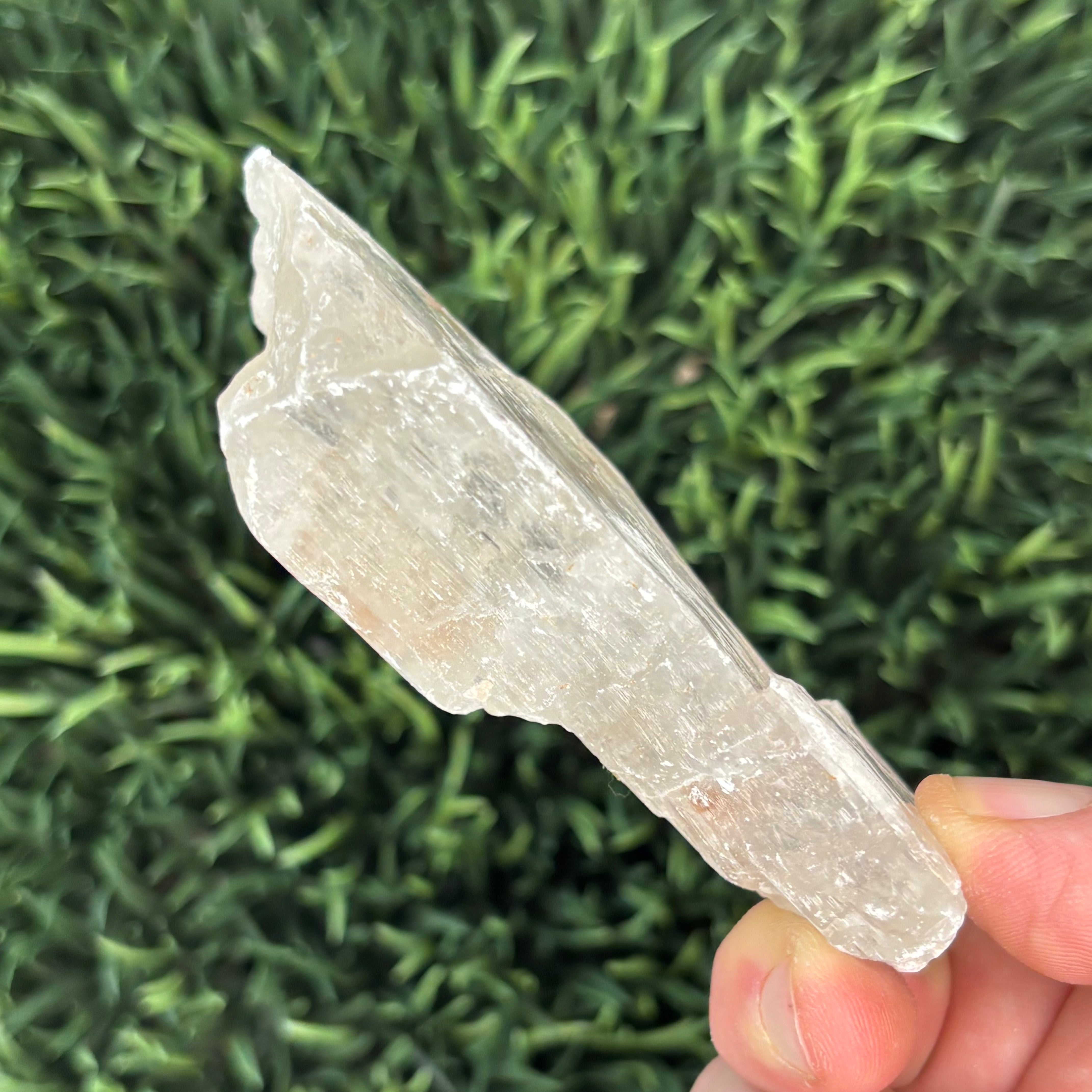 Clear Selenite Natural Form - 038