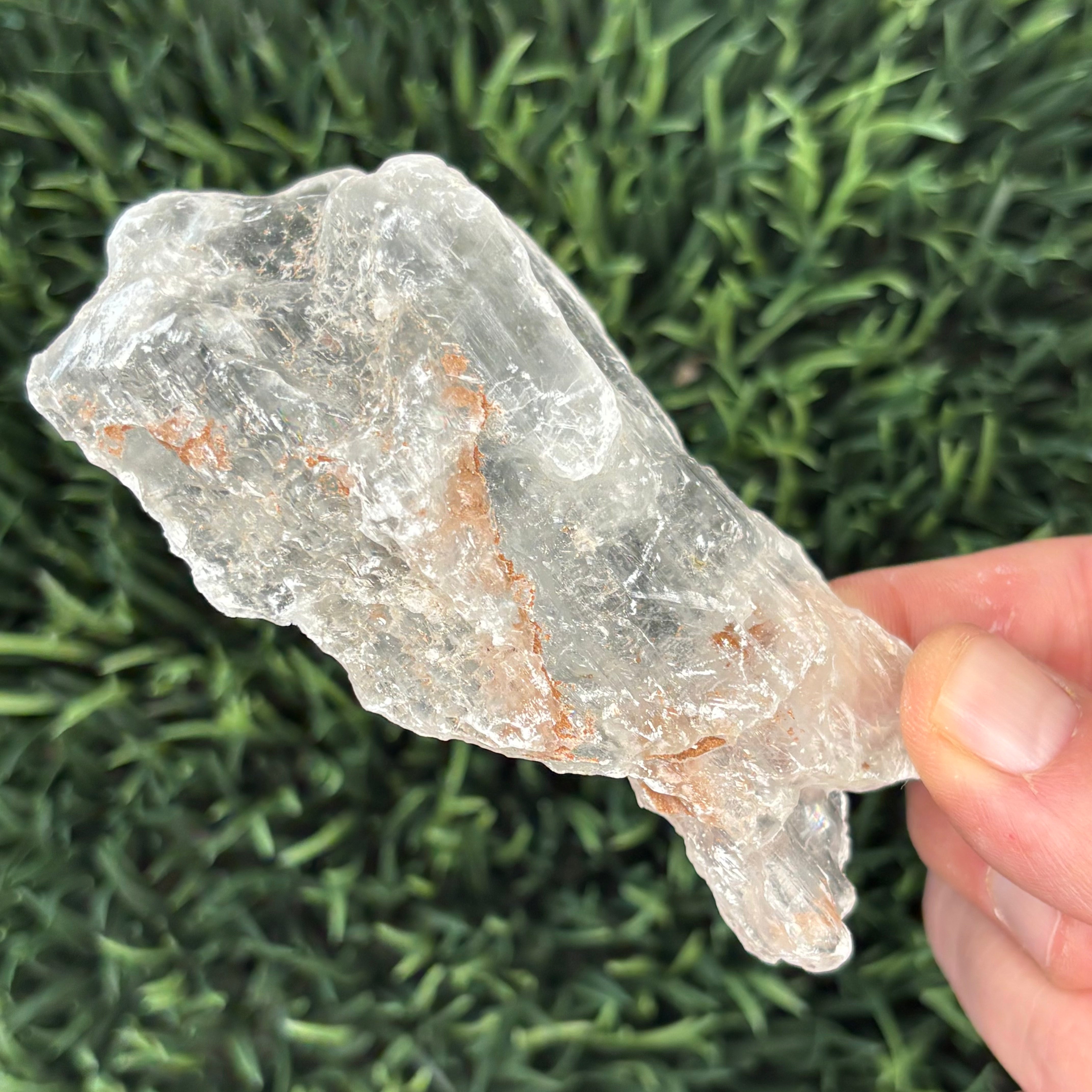 Clear Selenite Natural Form - 038