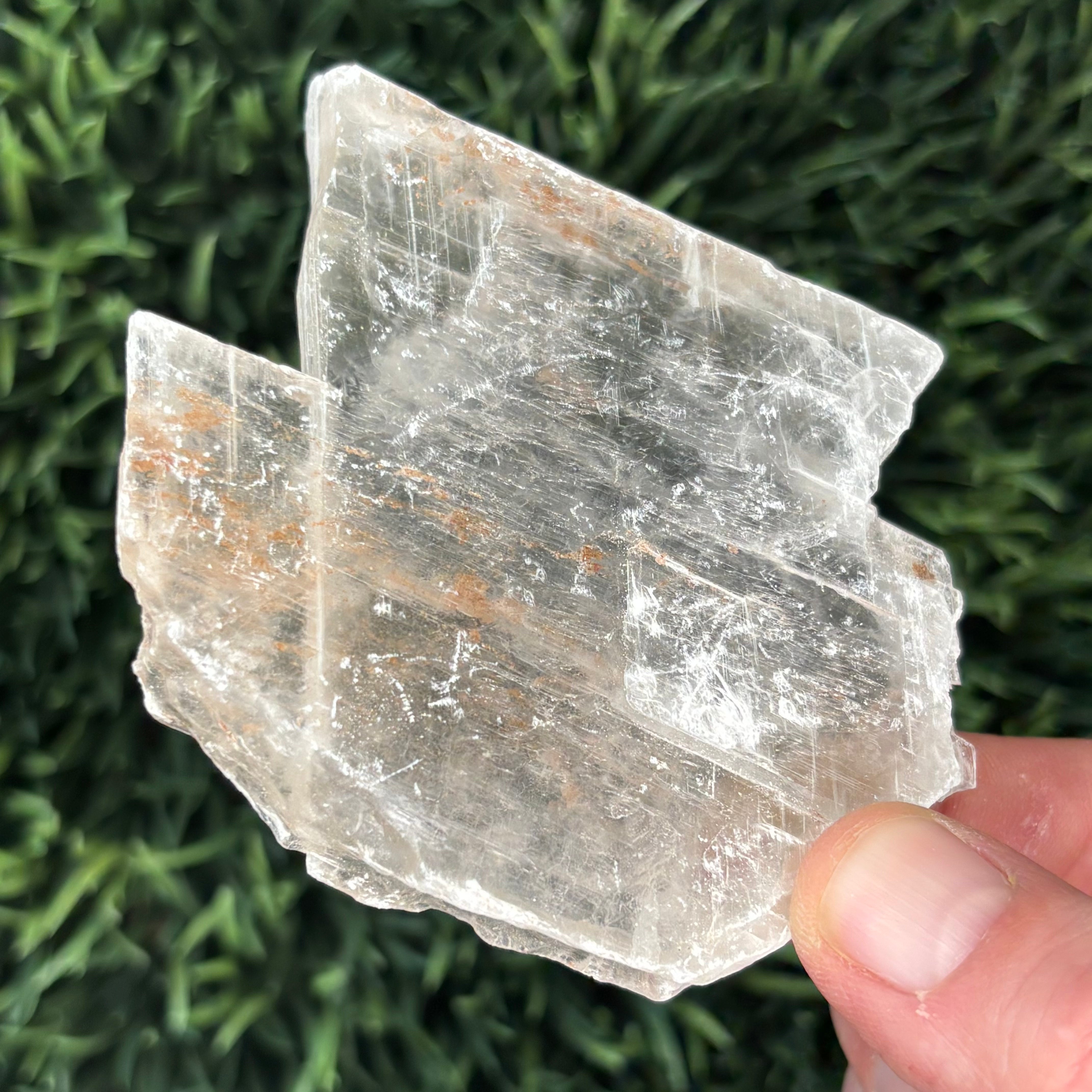 Clear Selenite Natural Form - 044