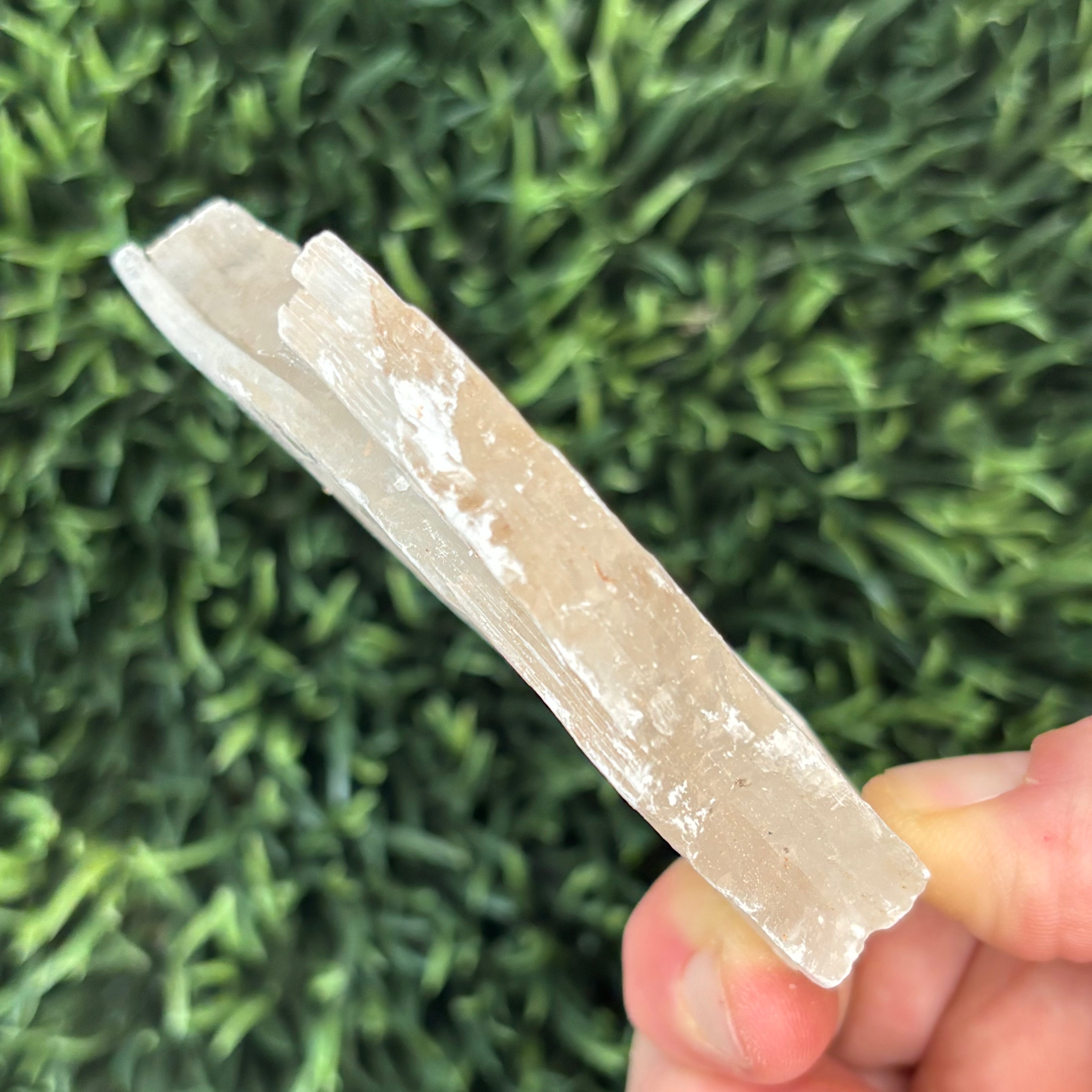 Clear Selenite Natural Form - 044