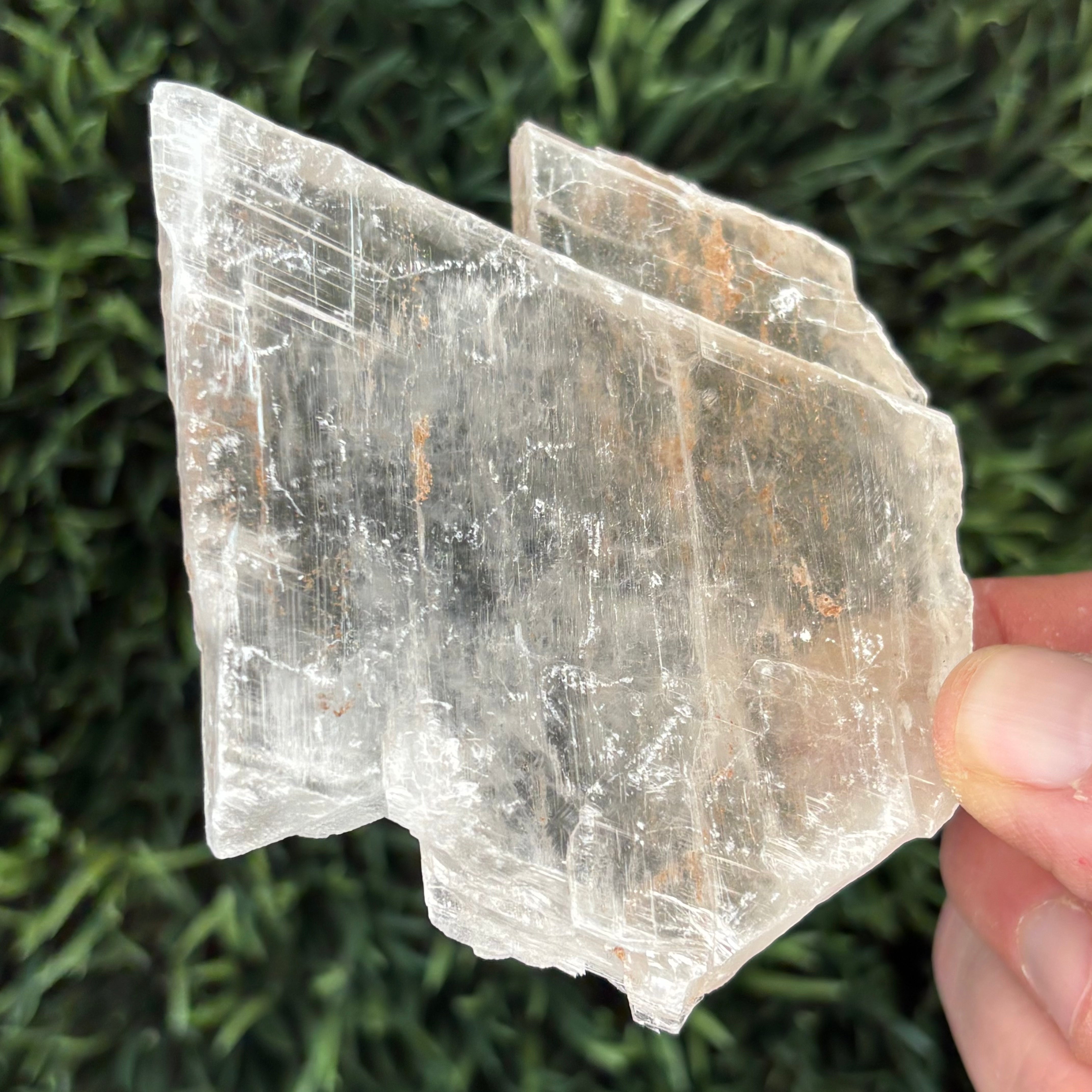Clear Selenite Natural Form - 044