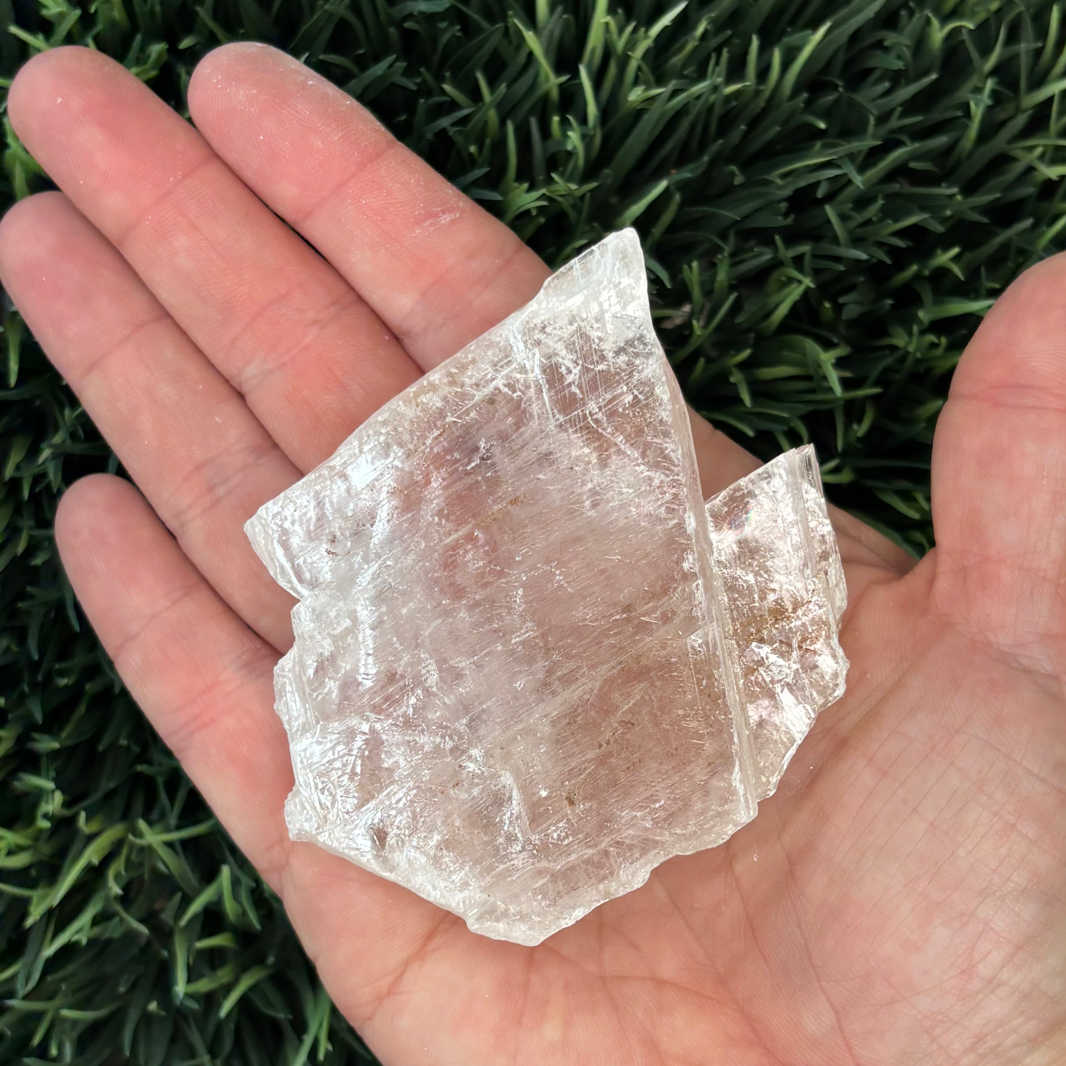 Clear Selenite Natural Form - 044