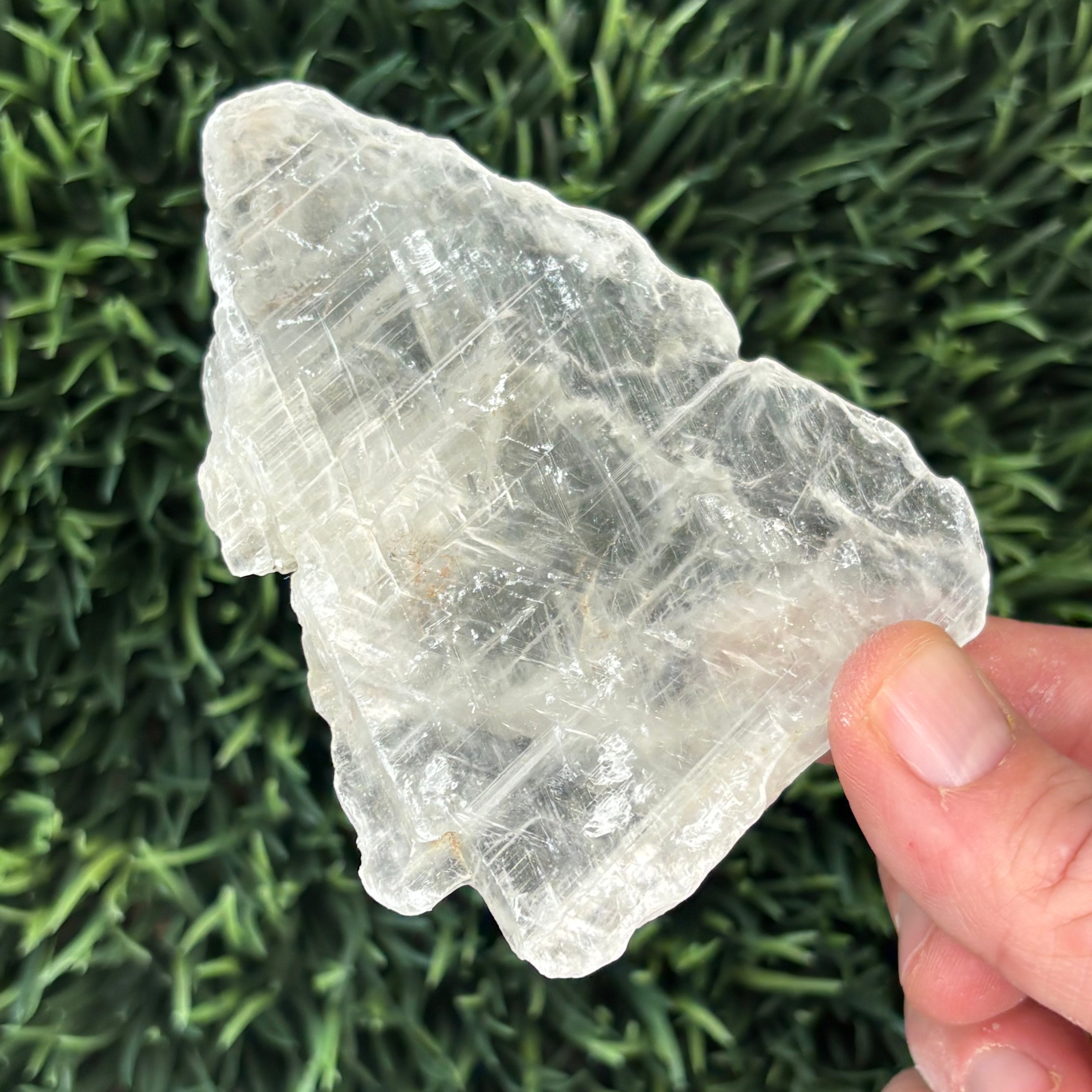 Clear Selenite Natural Form - 045