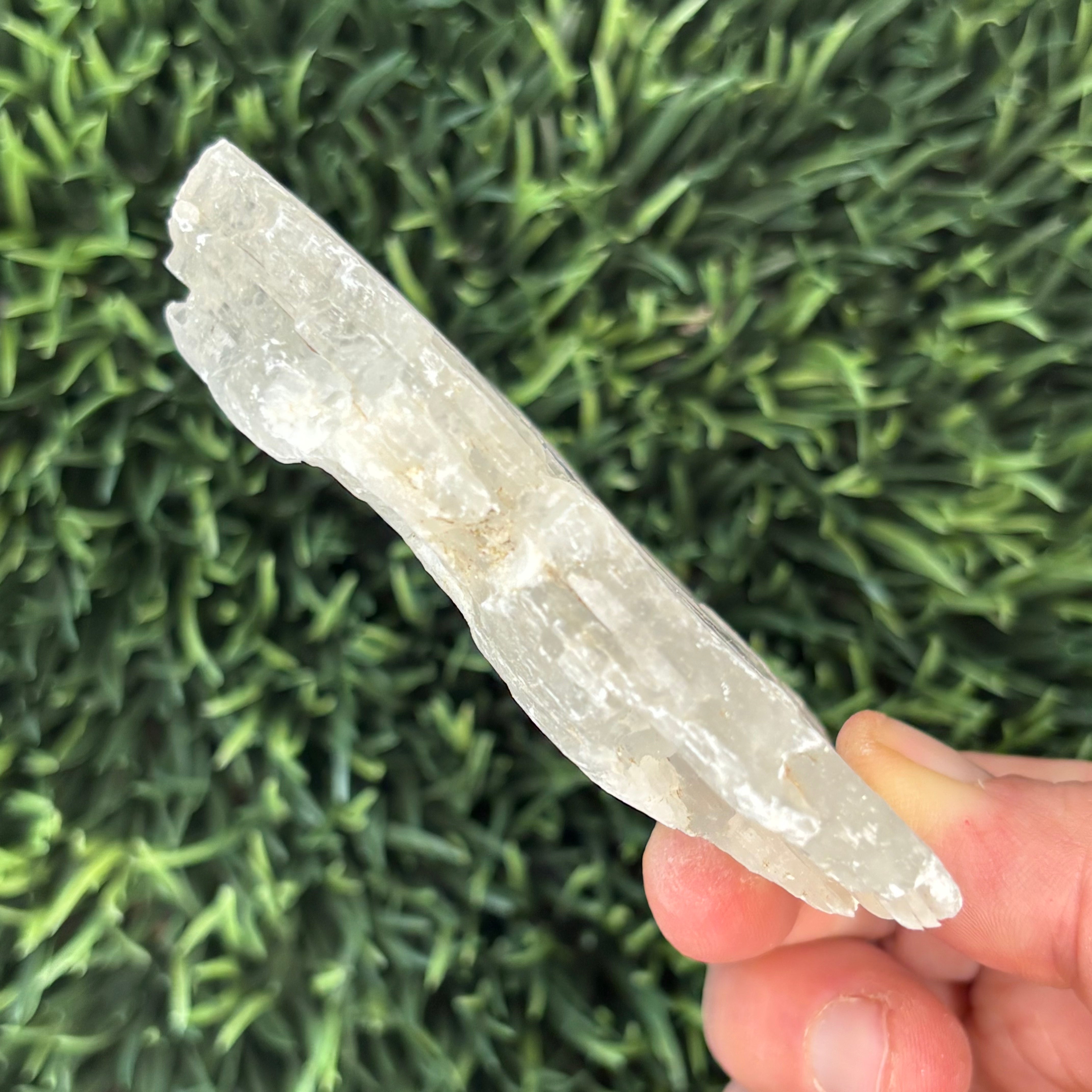 Clear Selenite Natural Form - 045