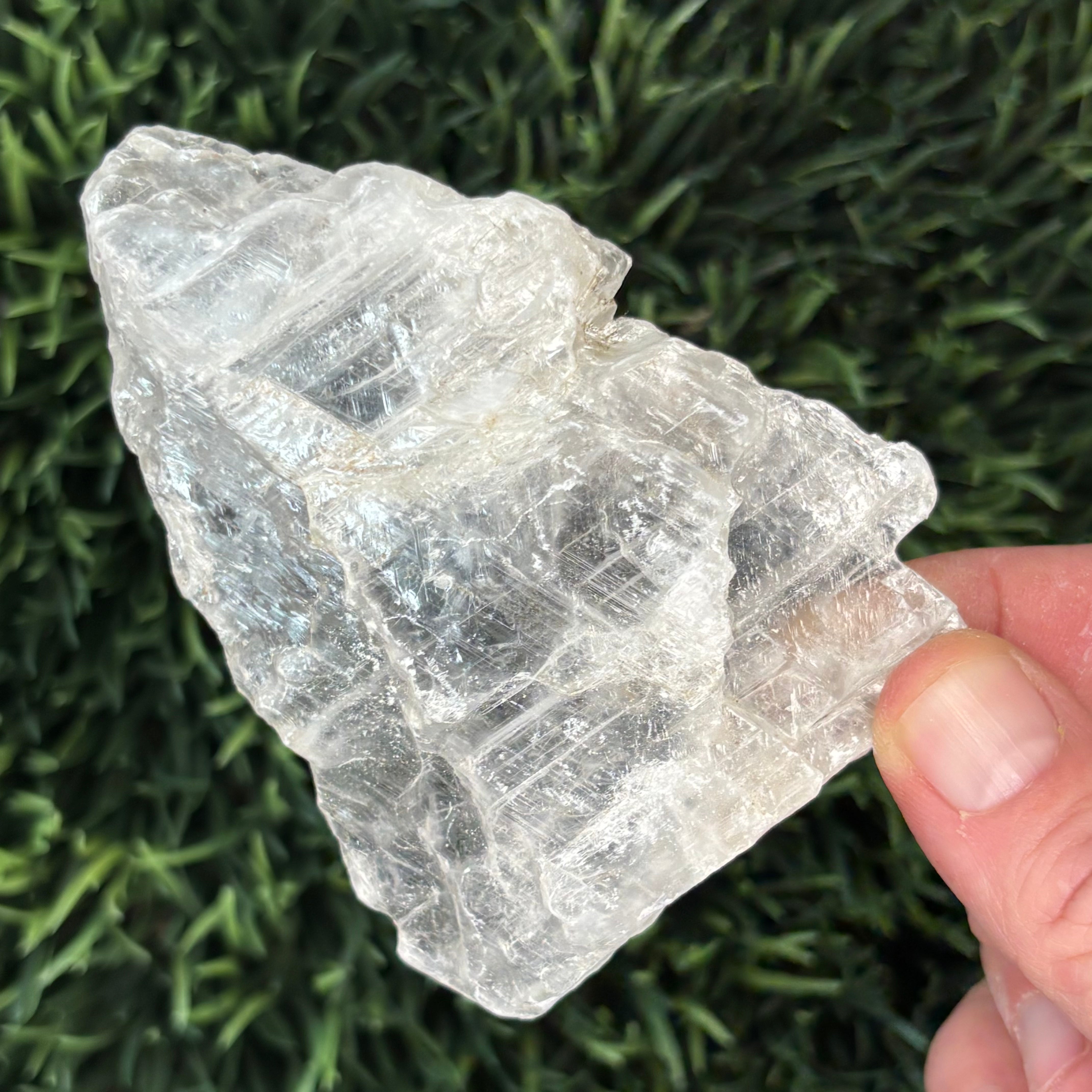 Clear Selenite Natural Form - 045