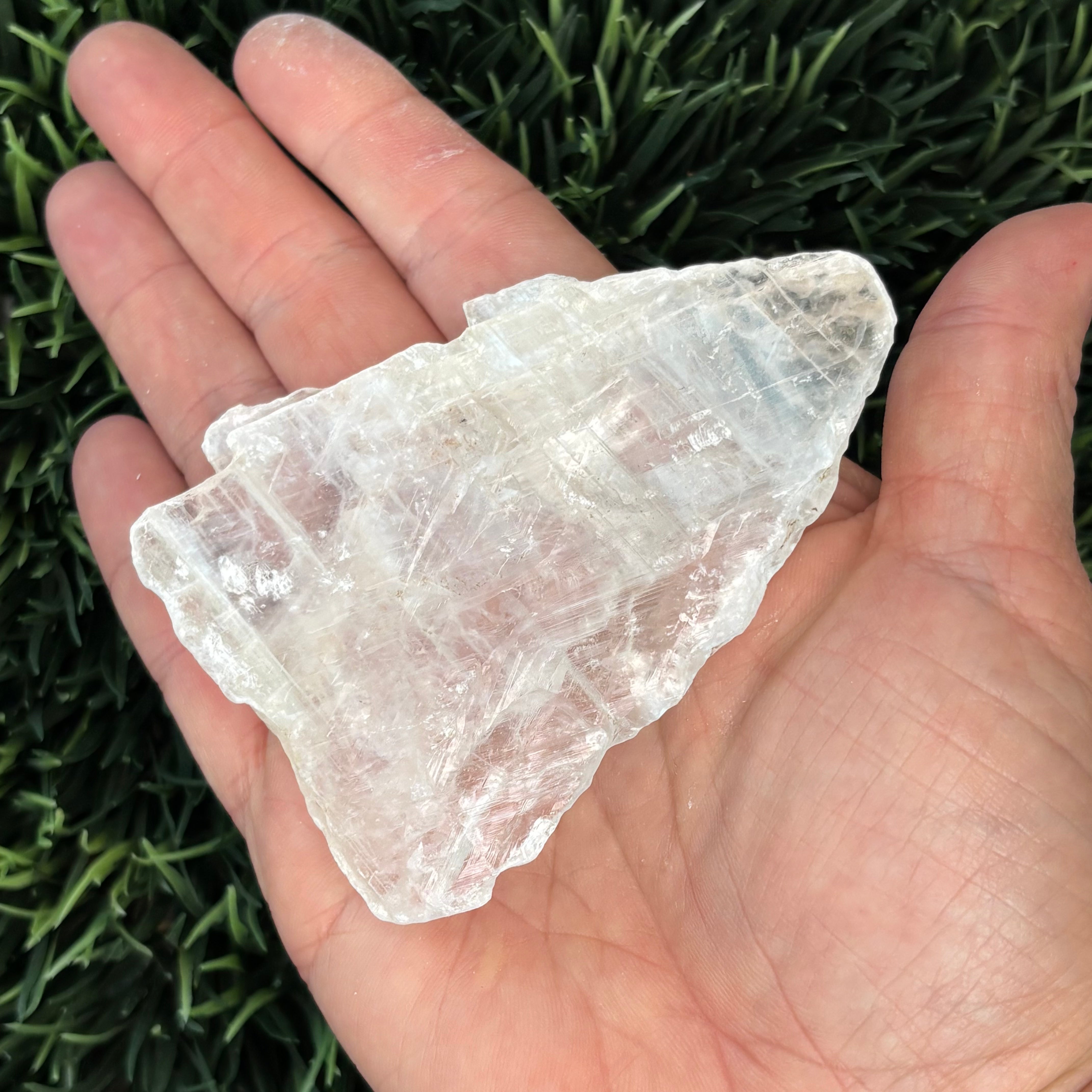 Clear Selenite Natural Form - 045