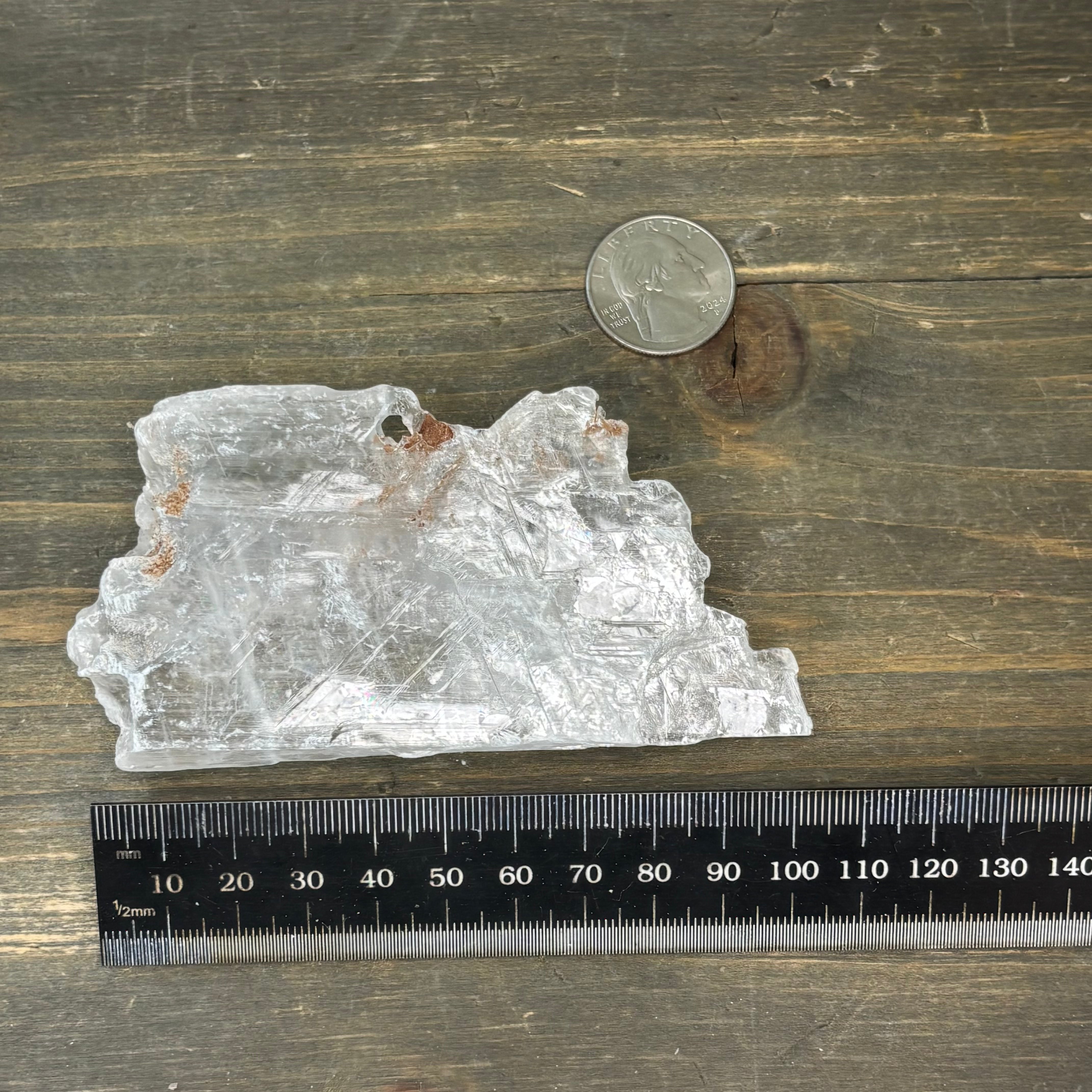 Clear Selenite Natural Form - 046