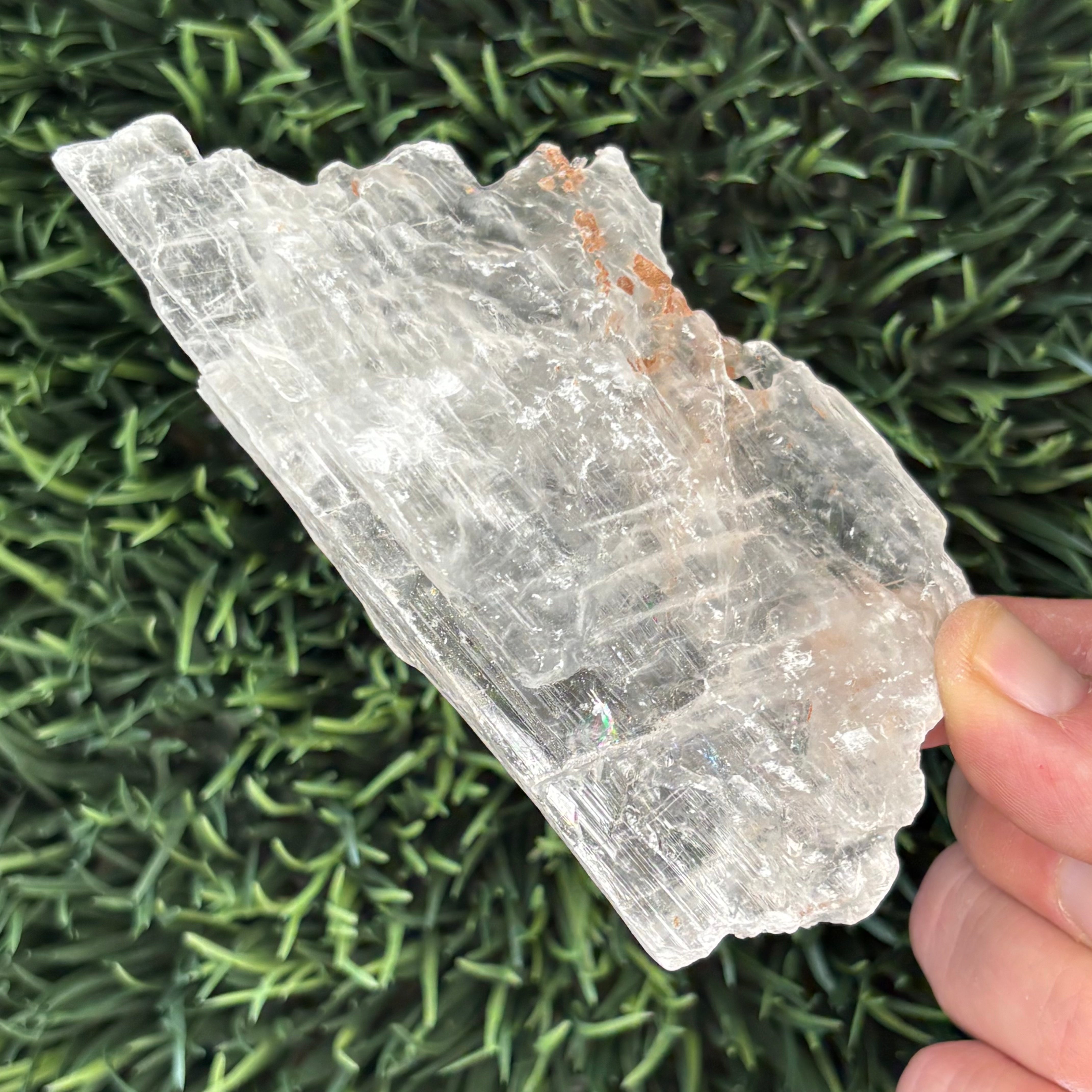 Clear Selenite Natural Form - 046