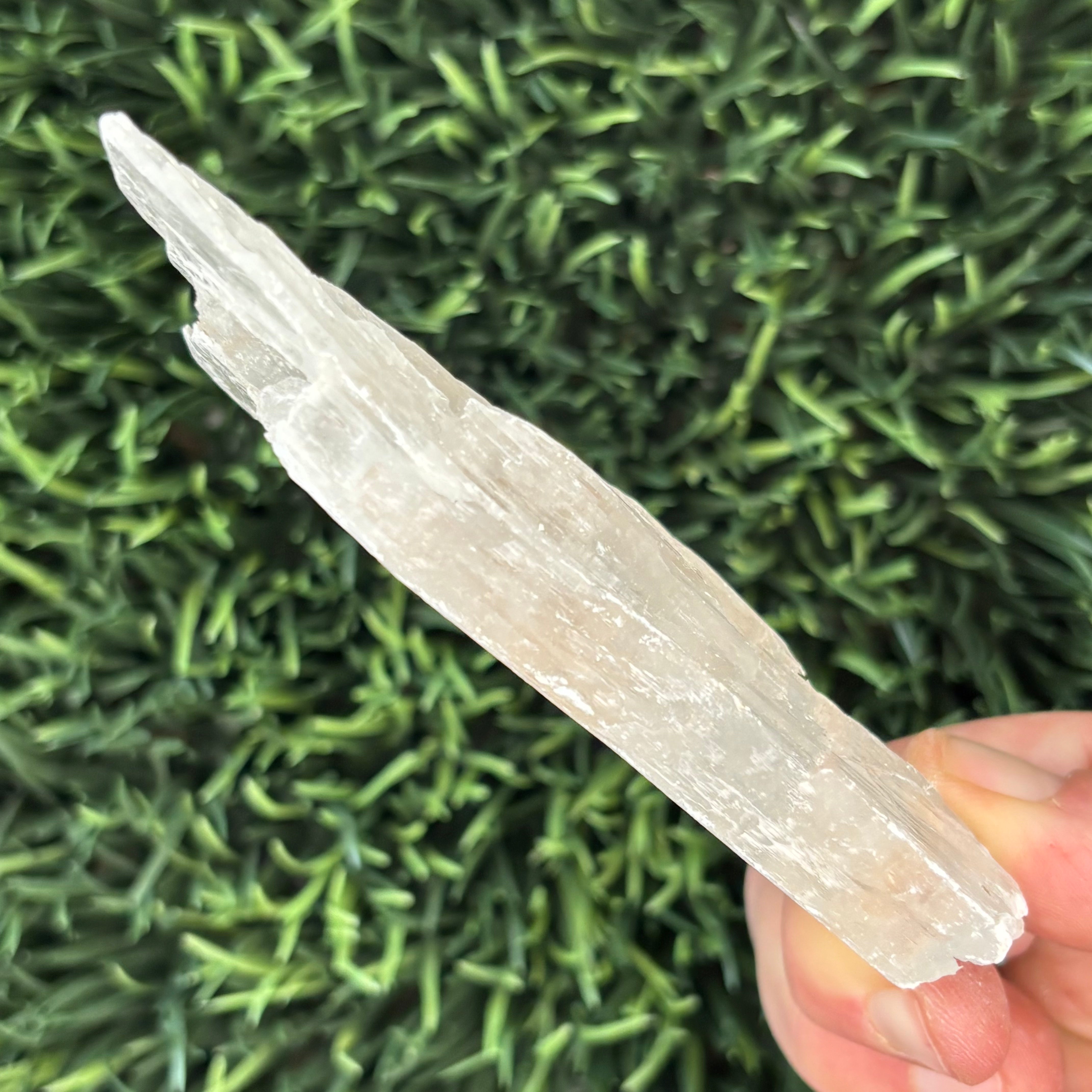 Clear Selenite Natural Form - 046