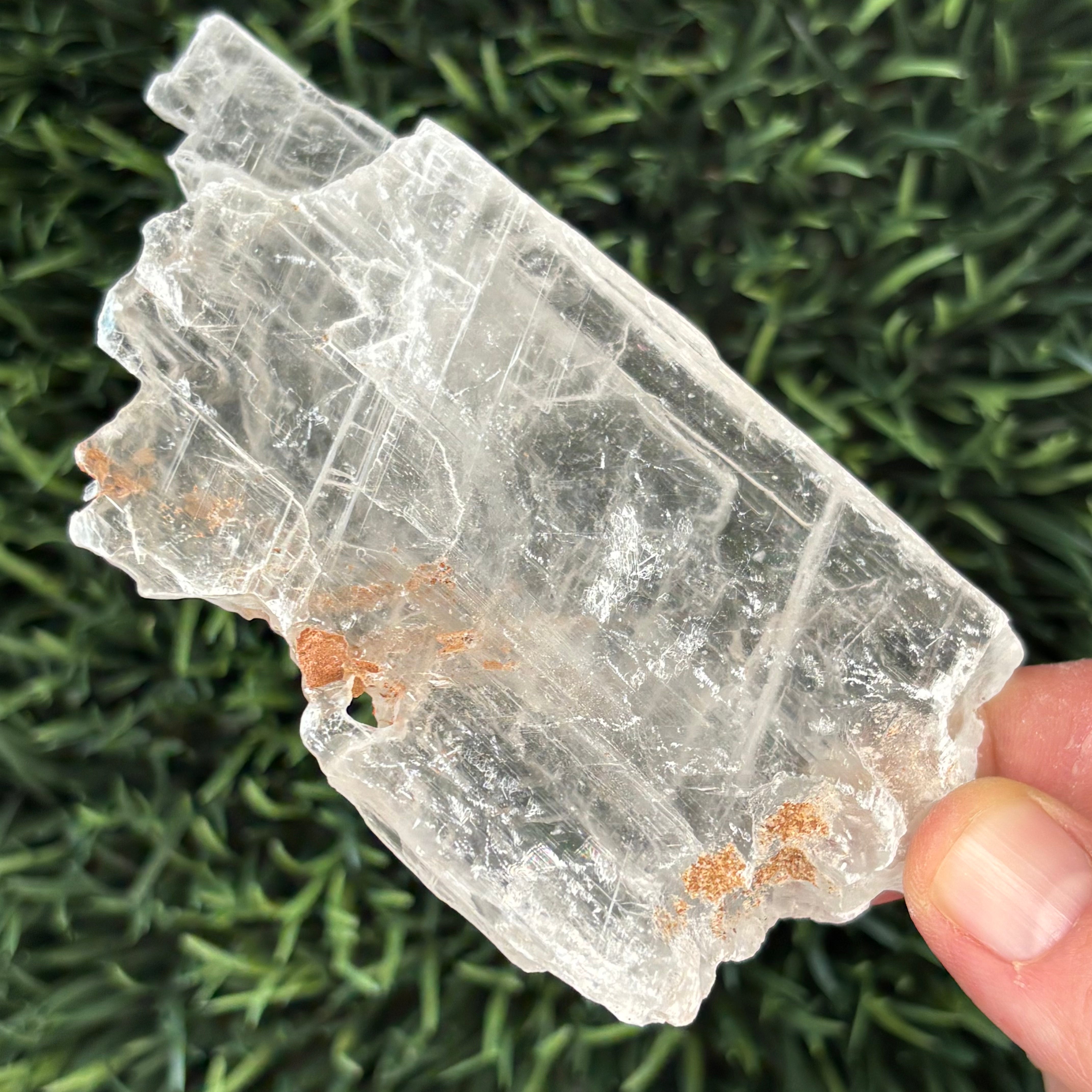 Clear Selenite Natural Form - 046