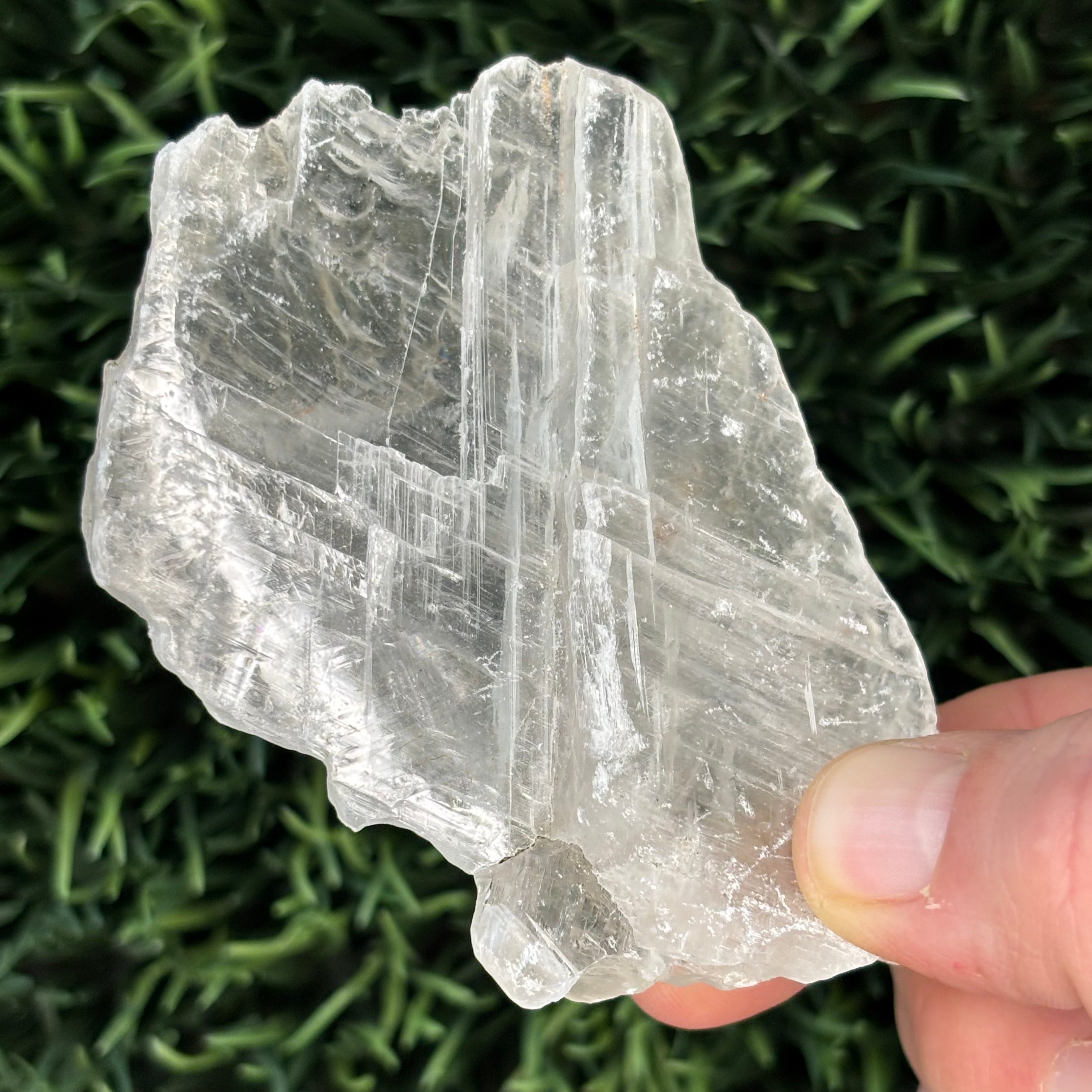Clear Selenite Natural Form - 047