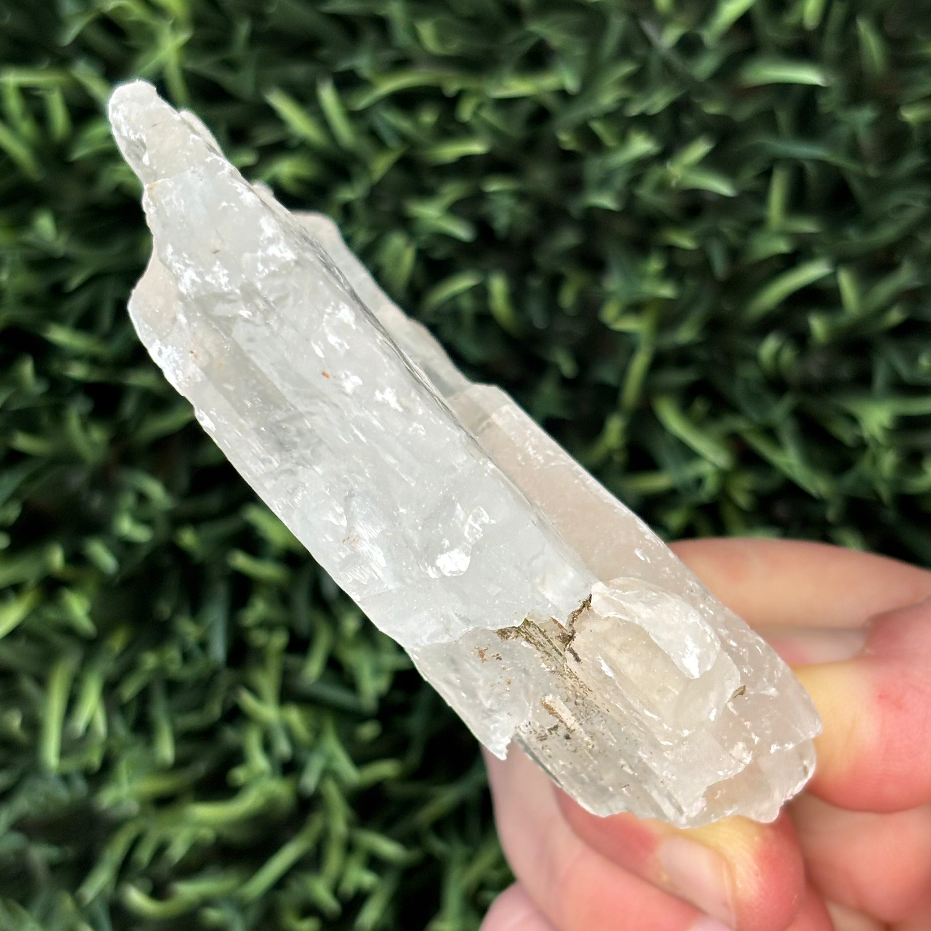 Clear Selenite Natural Form - 047