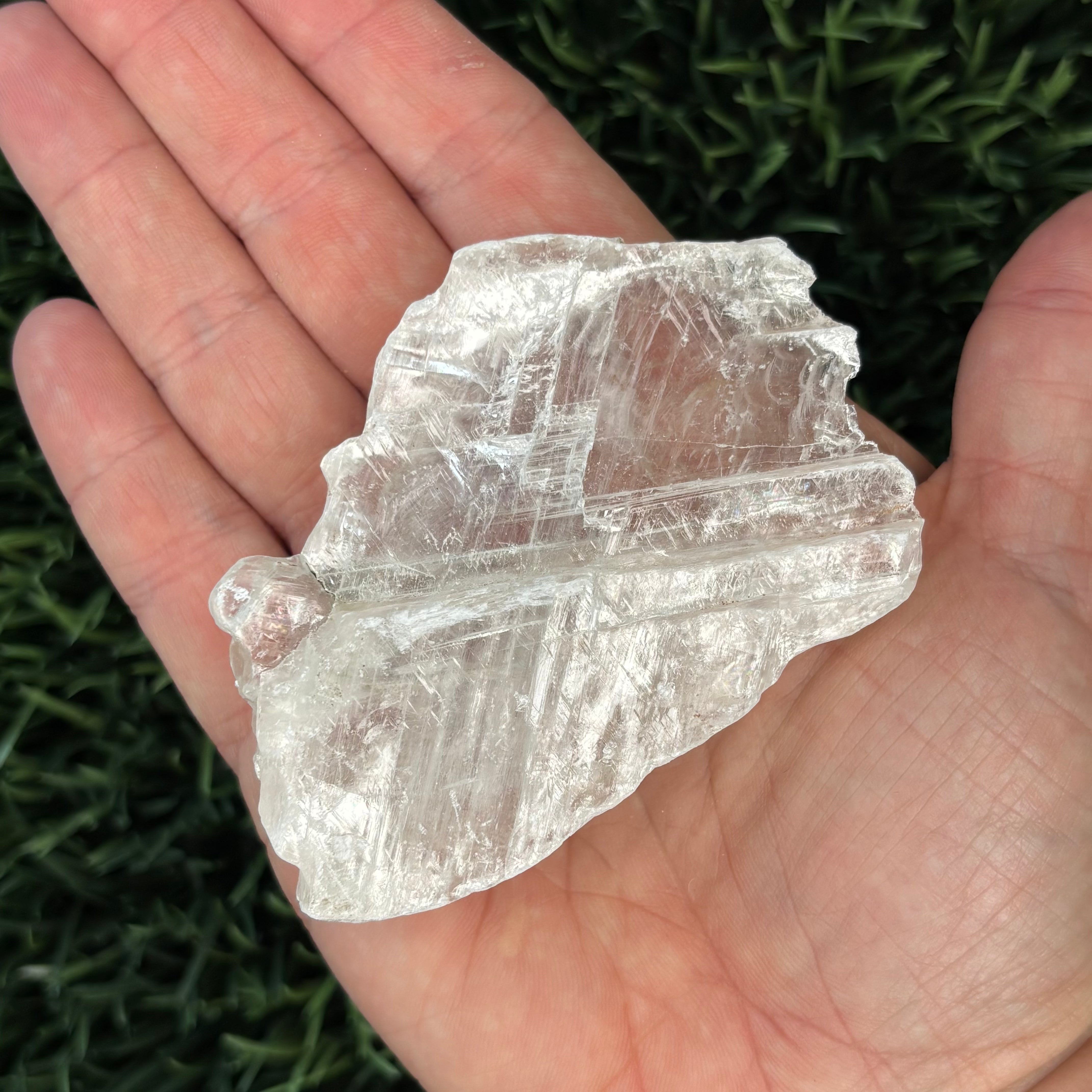 Clear Selenite Natural Form - 047