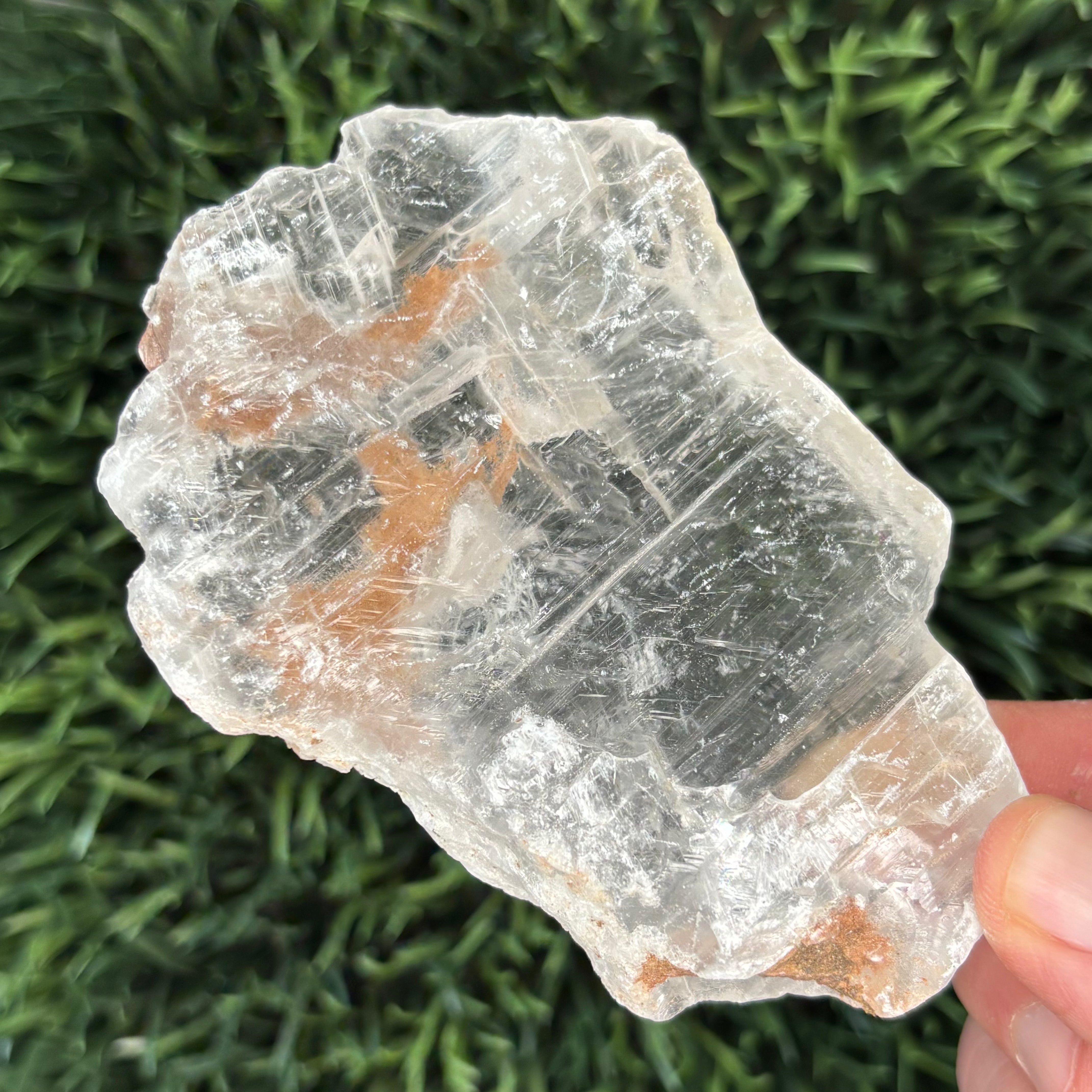 Clear Selenite Natural Form - 048)