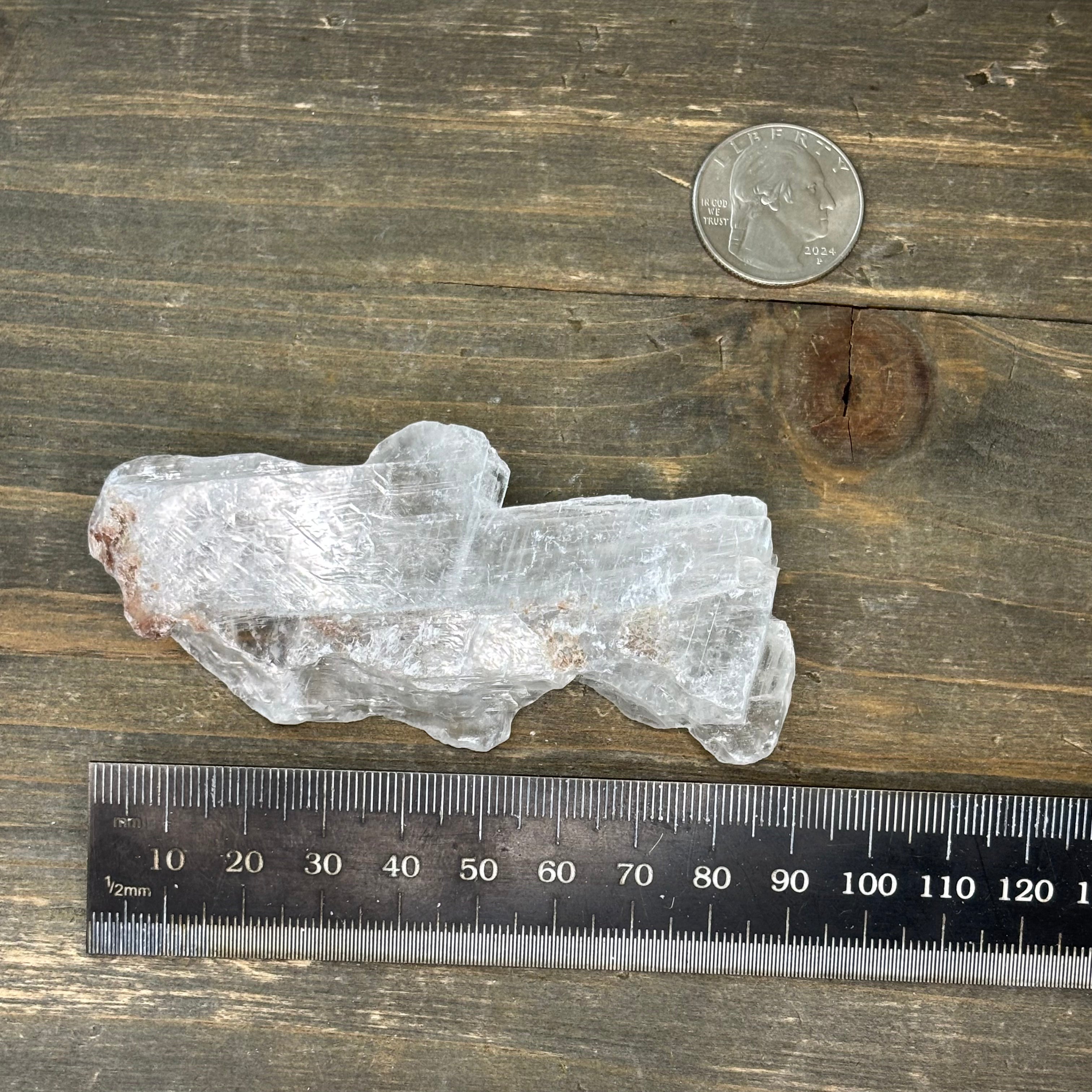 Clear Selenite Natural Form - 050