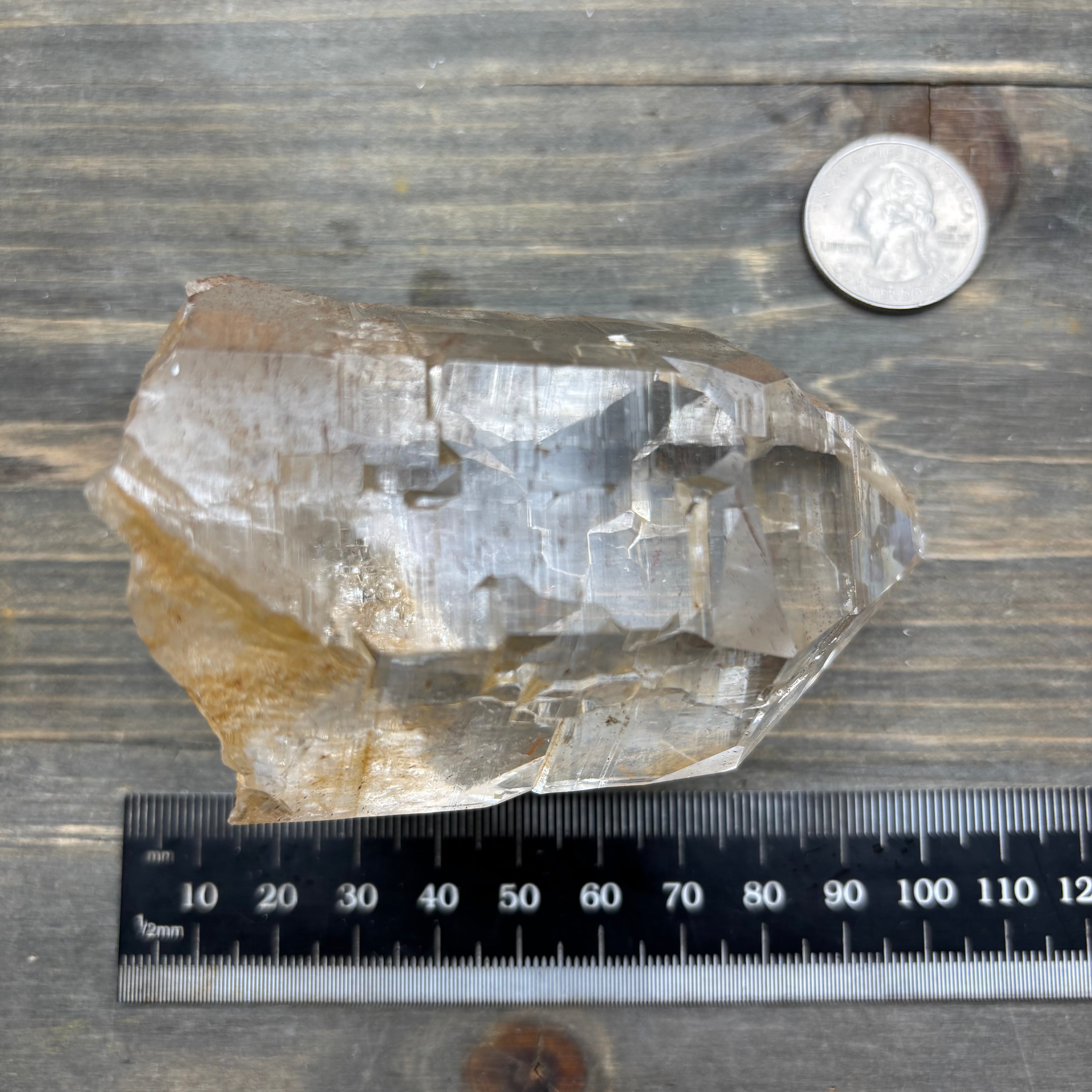 Golden Himalayan Master Healer Quartz - 001