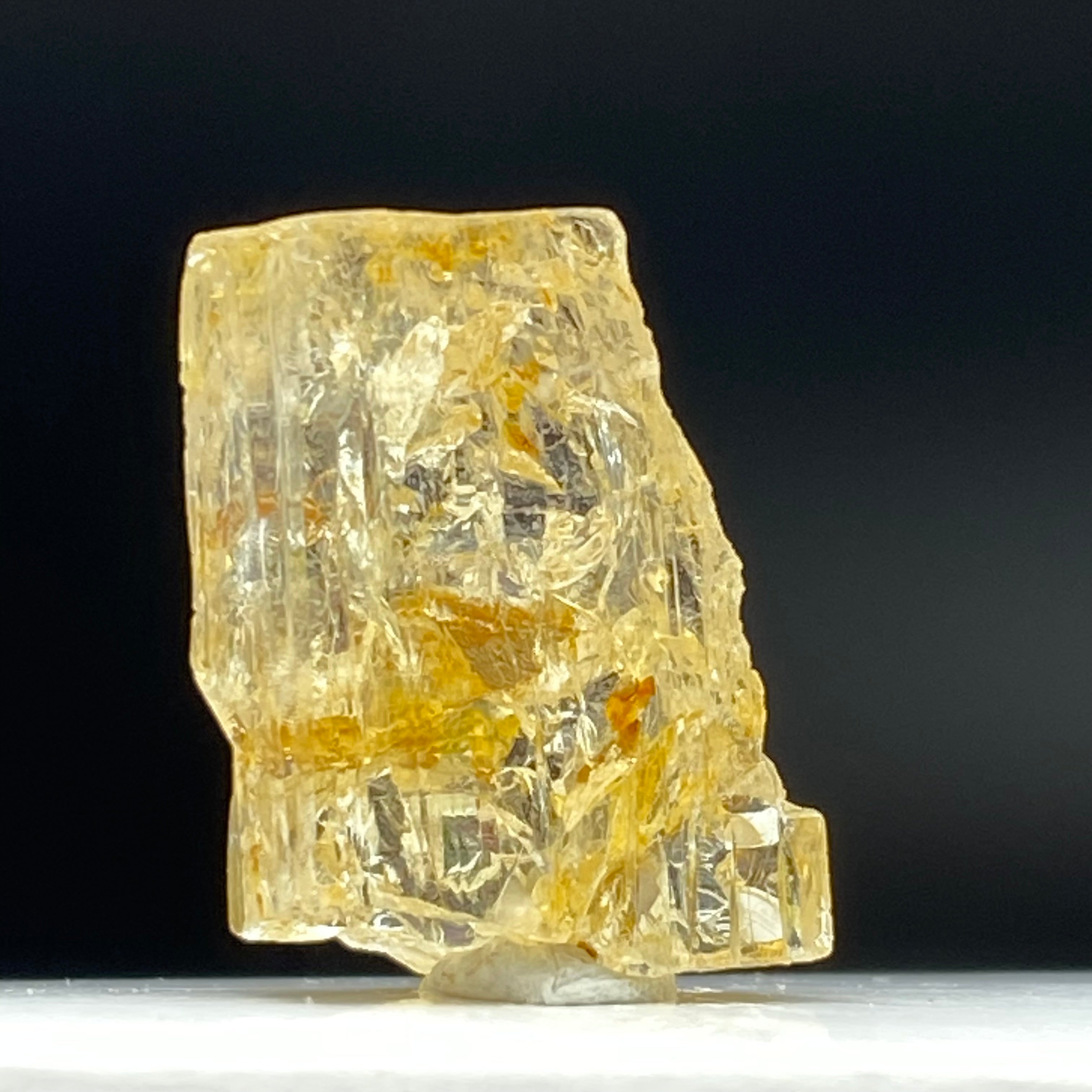 Imperial Topaz Natural Full Terminated Crystal - 173