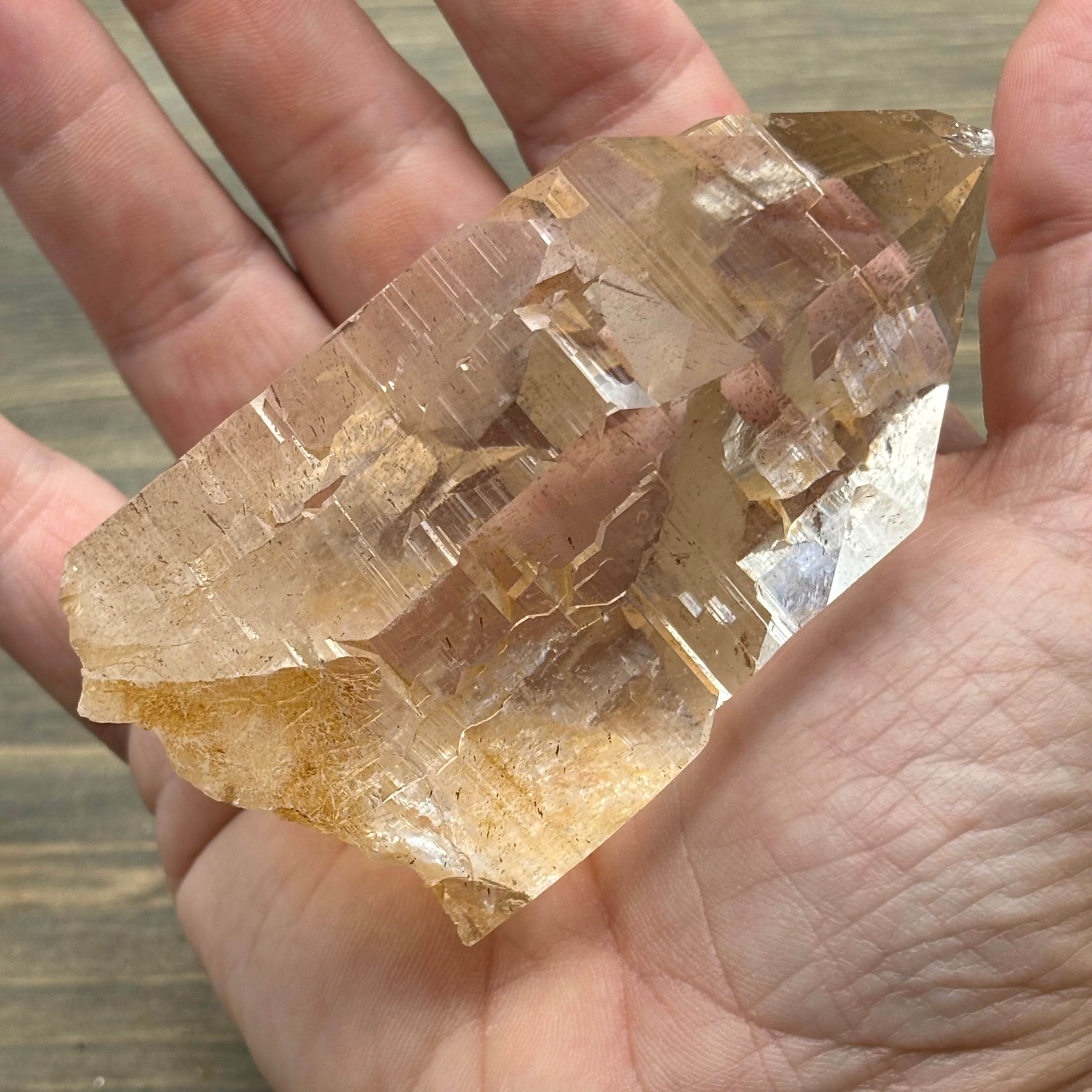 Golden Himalayan Master Healer Quartz - 001