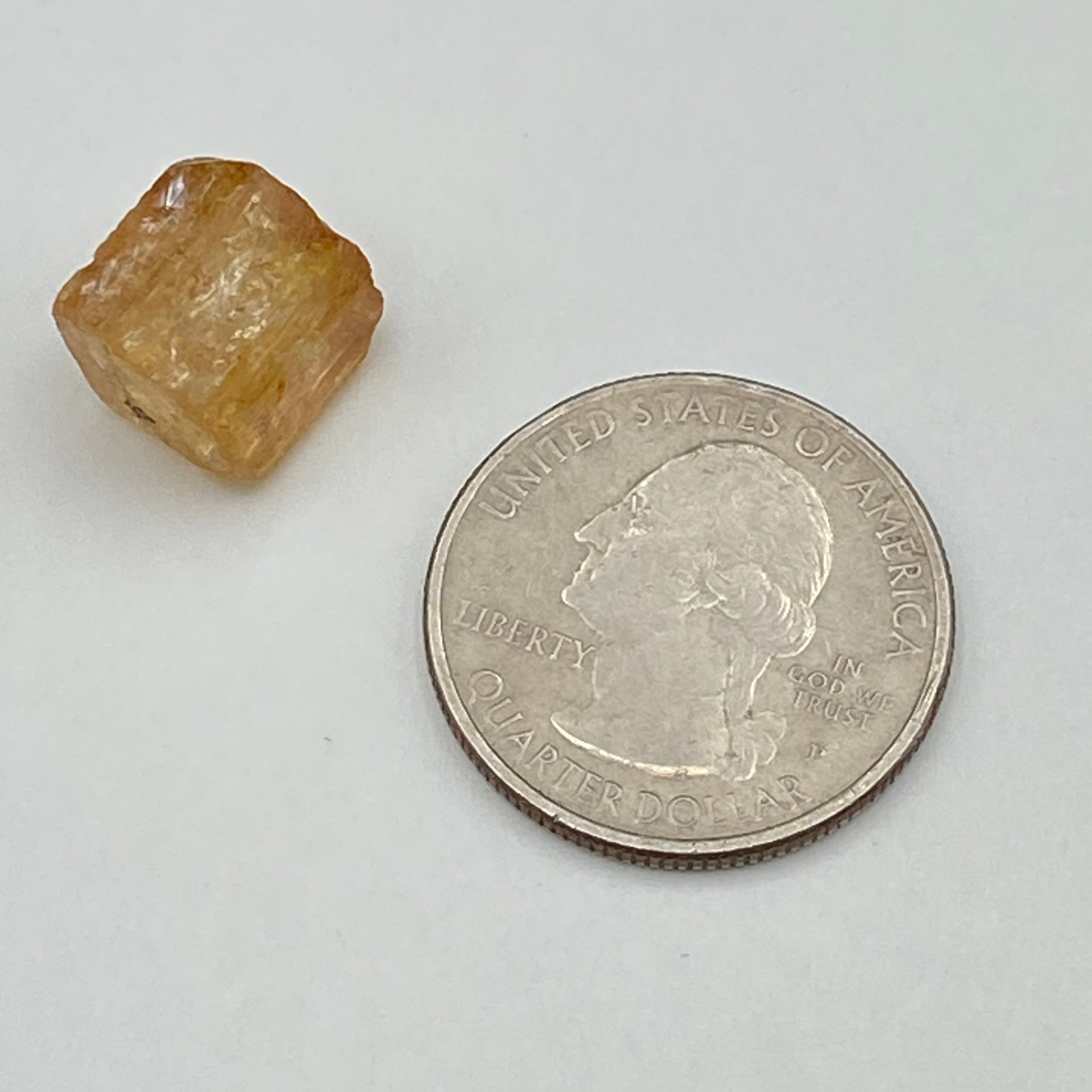 Imperial Topaz Natural Full Terminated Crystal - 174