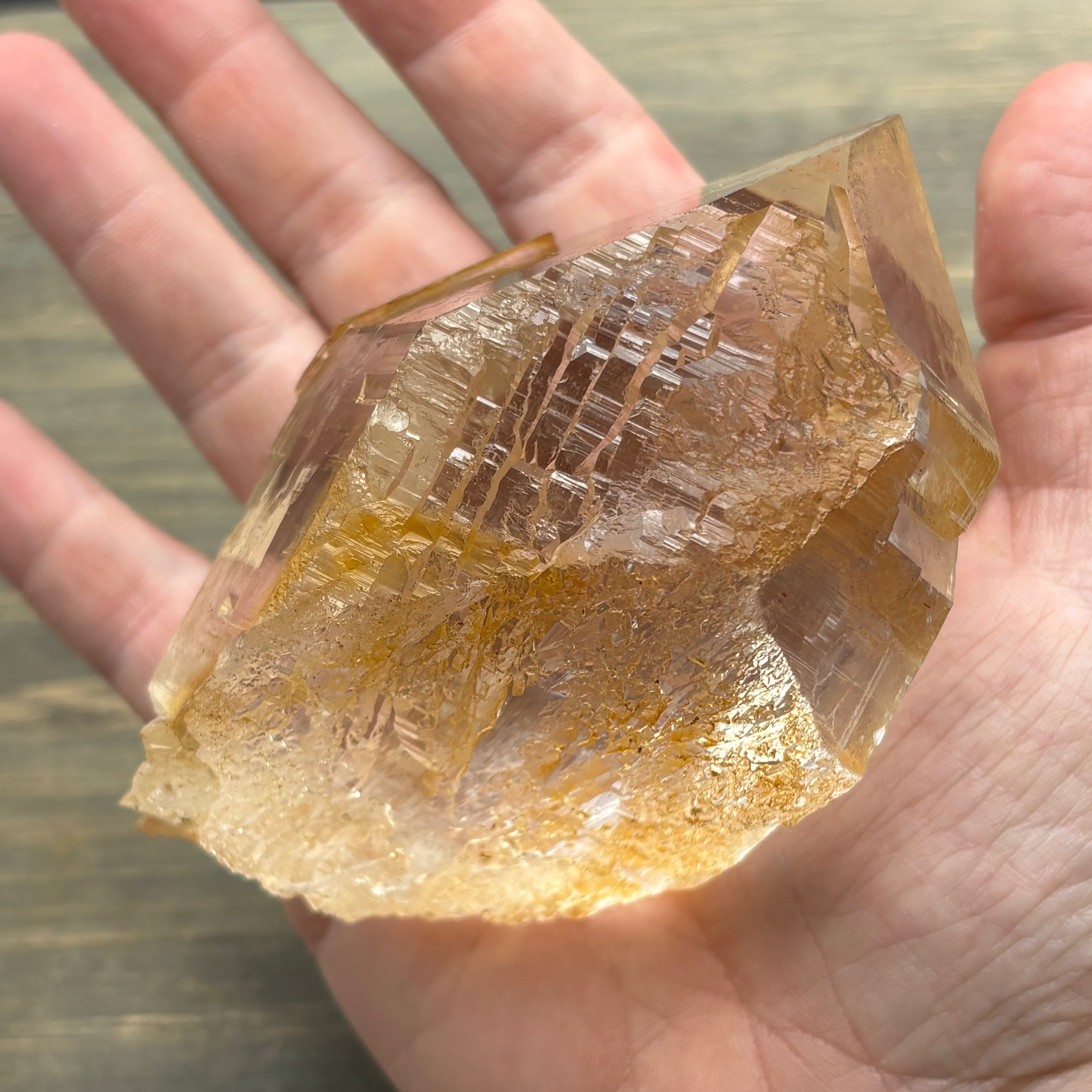 Golden Himalayan Master Healer Quartz - 002