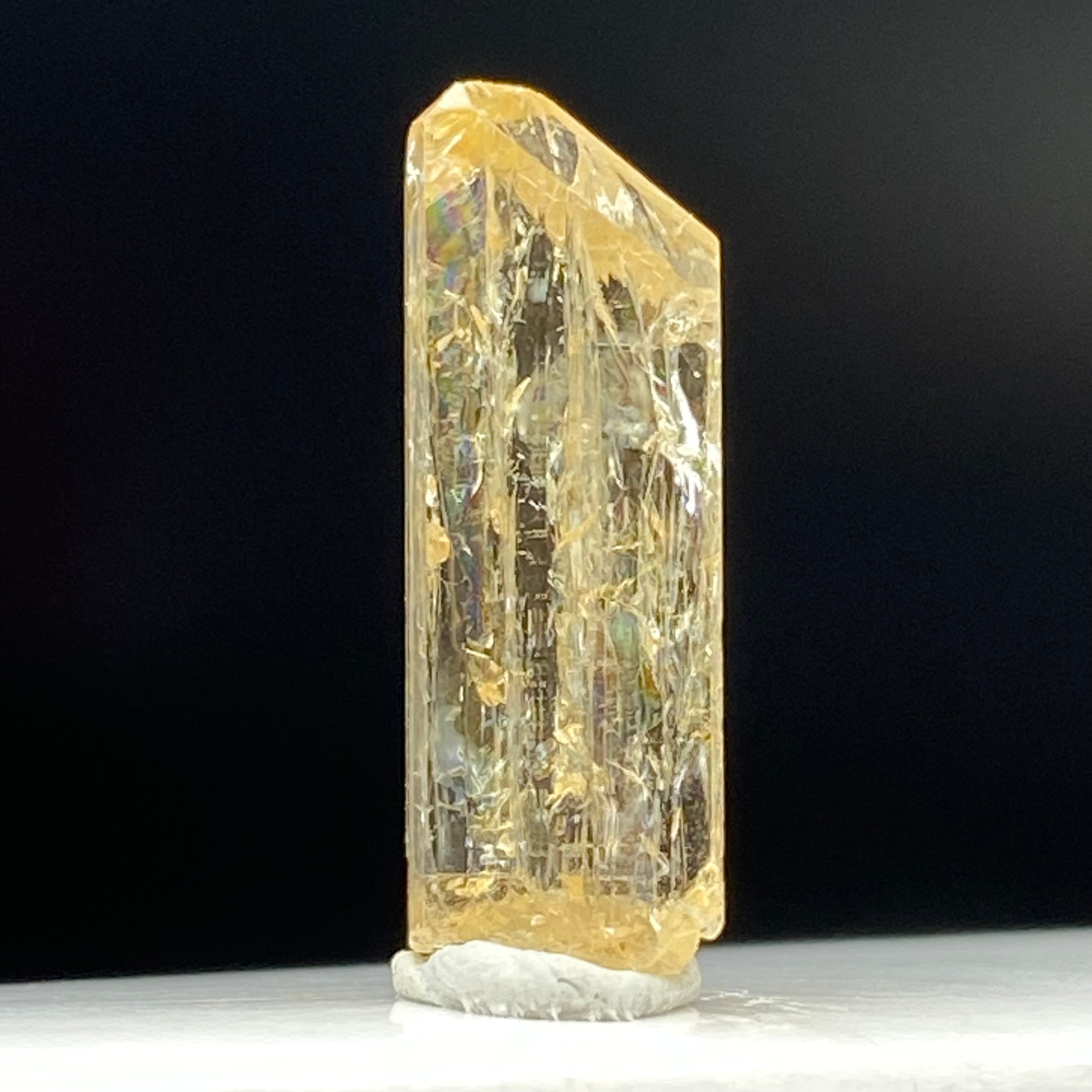 Imperial Topaz Natural Full Terminated Crystal - 175
