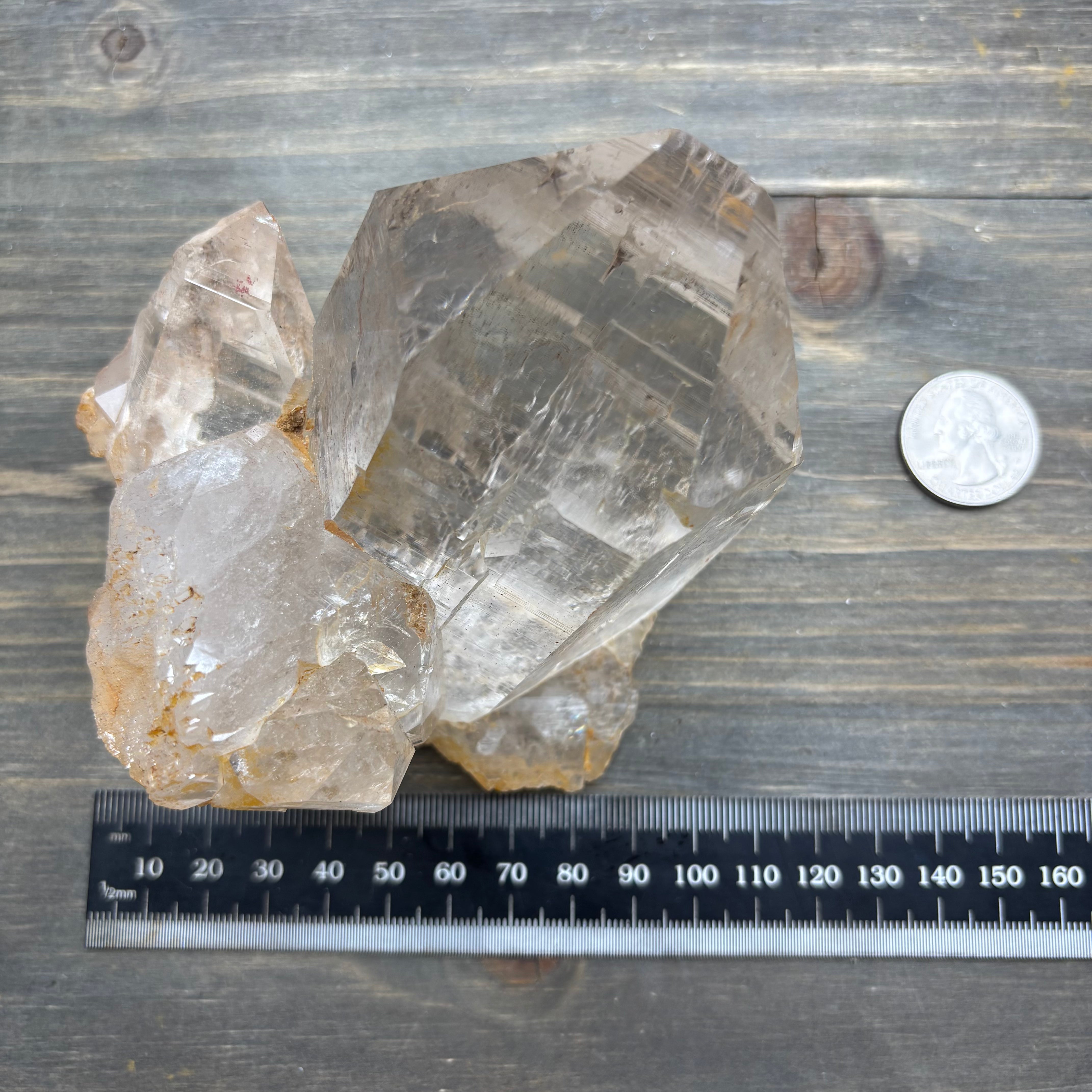 Golden Himalayan Master Healer Quartz - 003