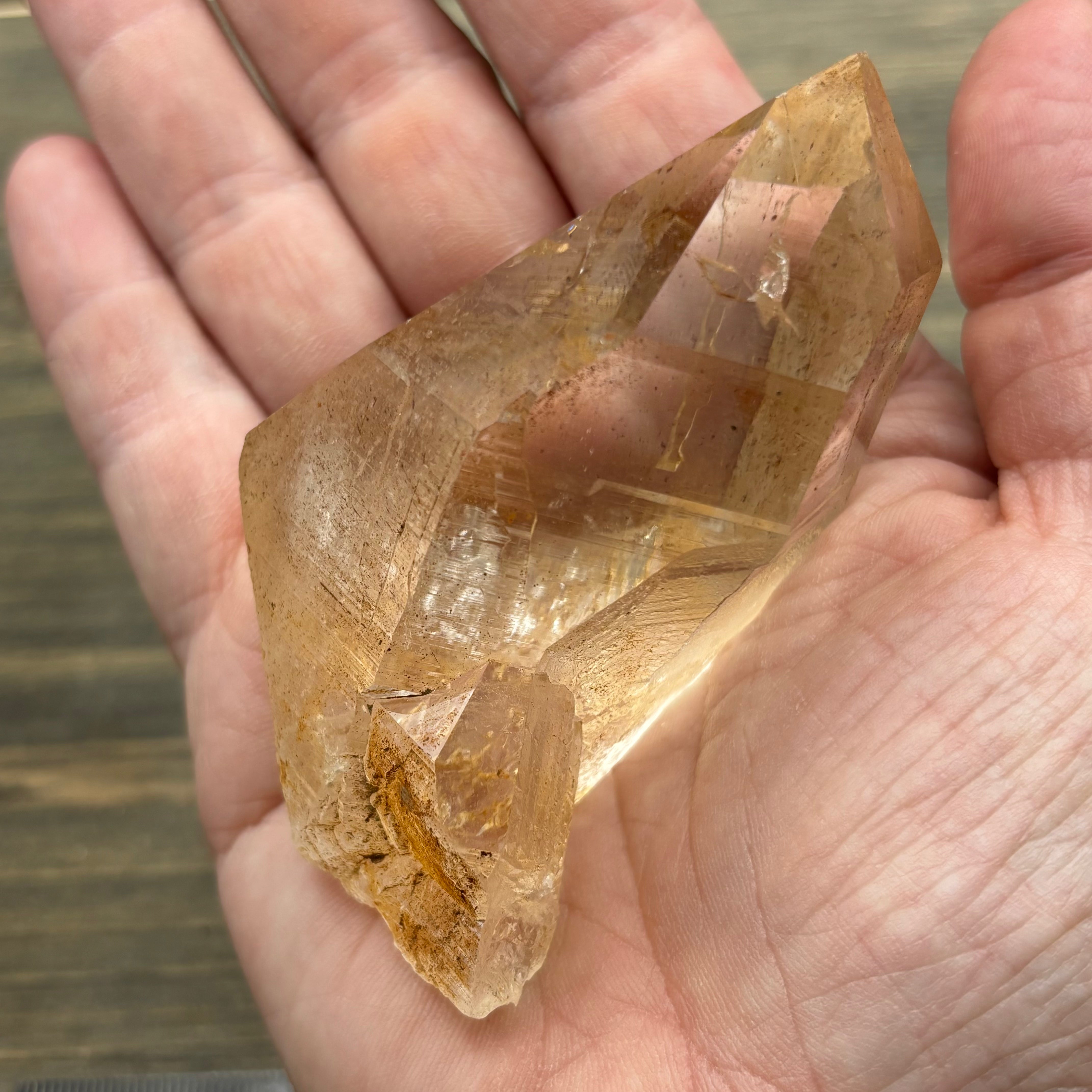Golden Himalayan Master Healer Quartz - 004