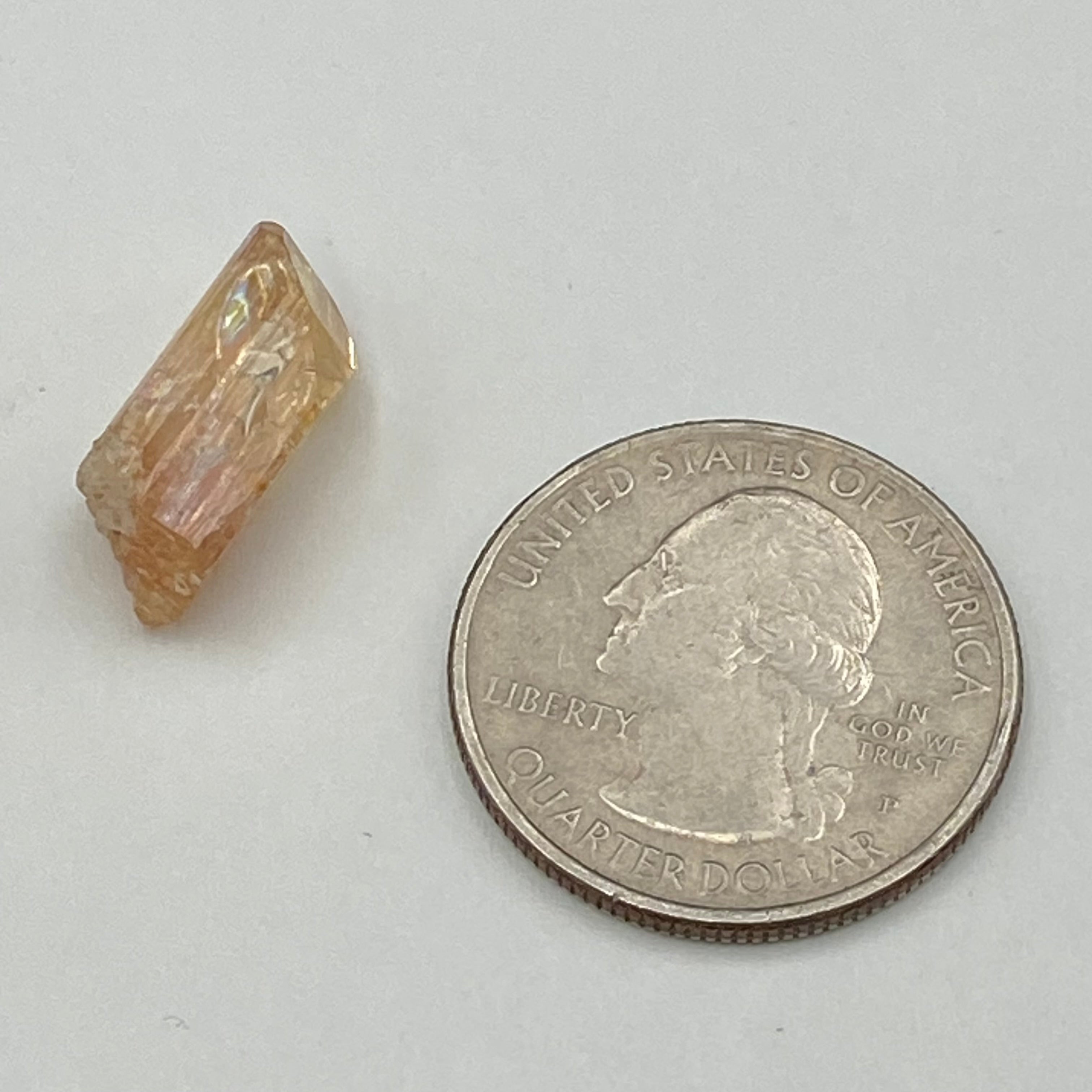 Imperial Topaz Natural Full Terminated Crystal - 180