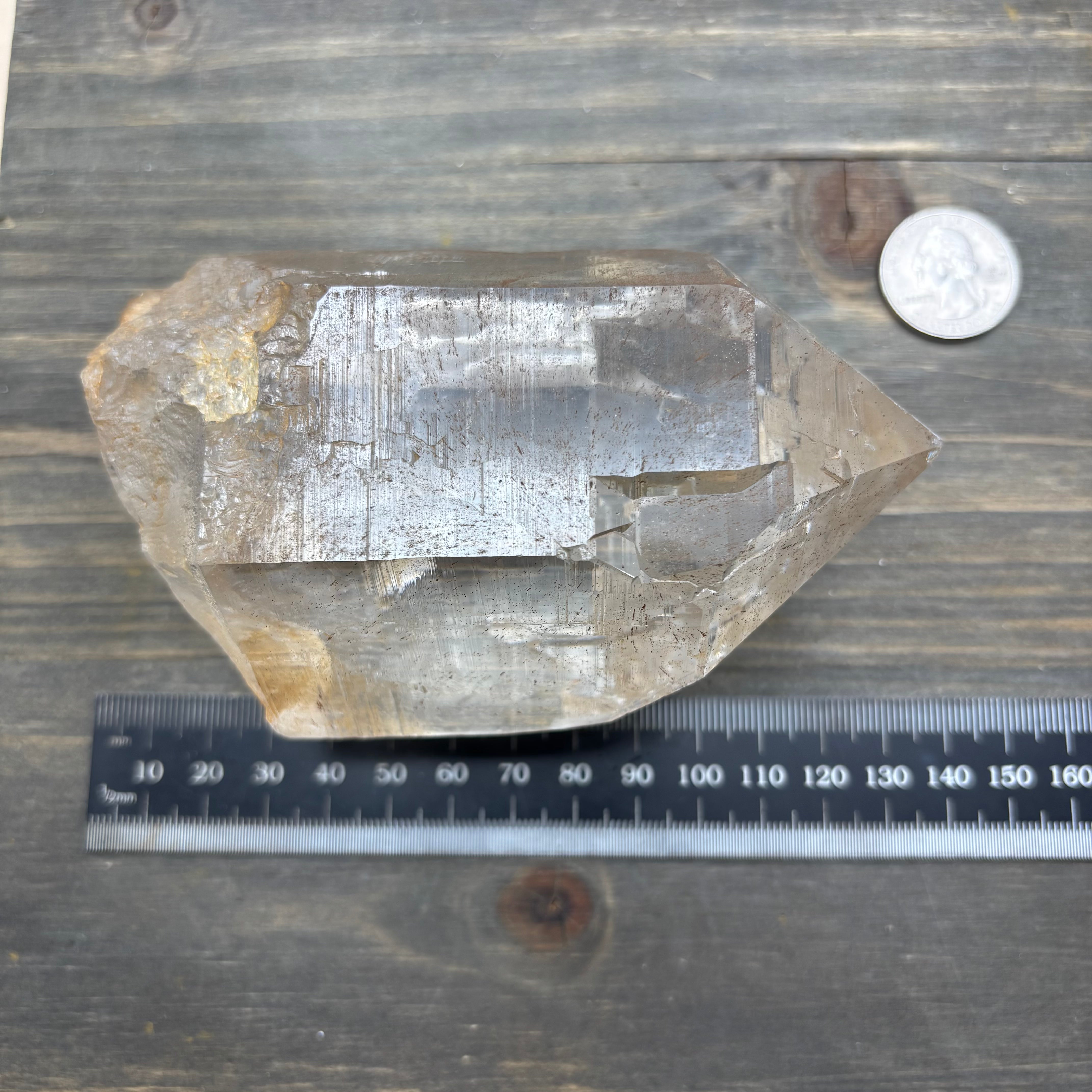 Golden Himalayan Master Healer Quartz - 005