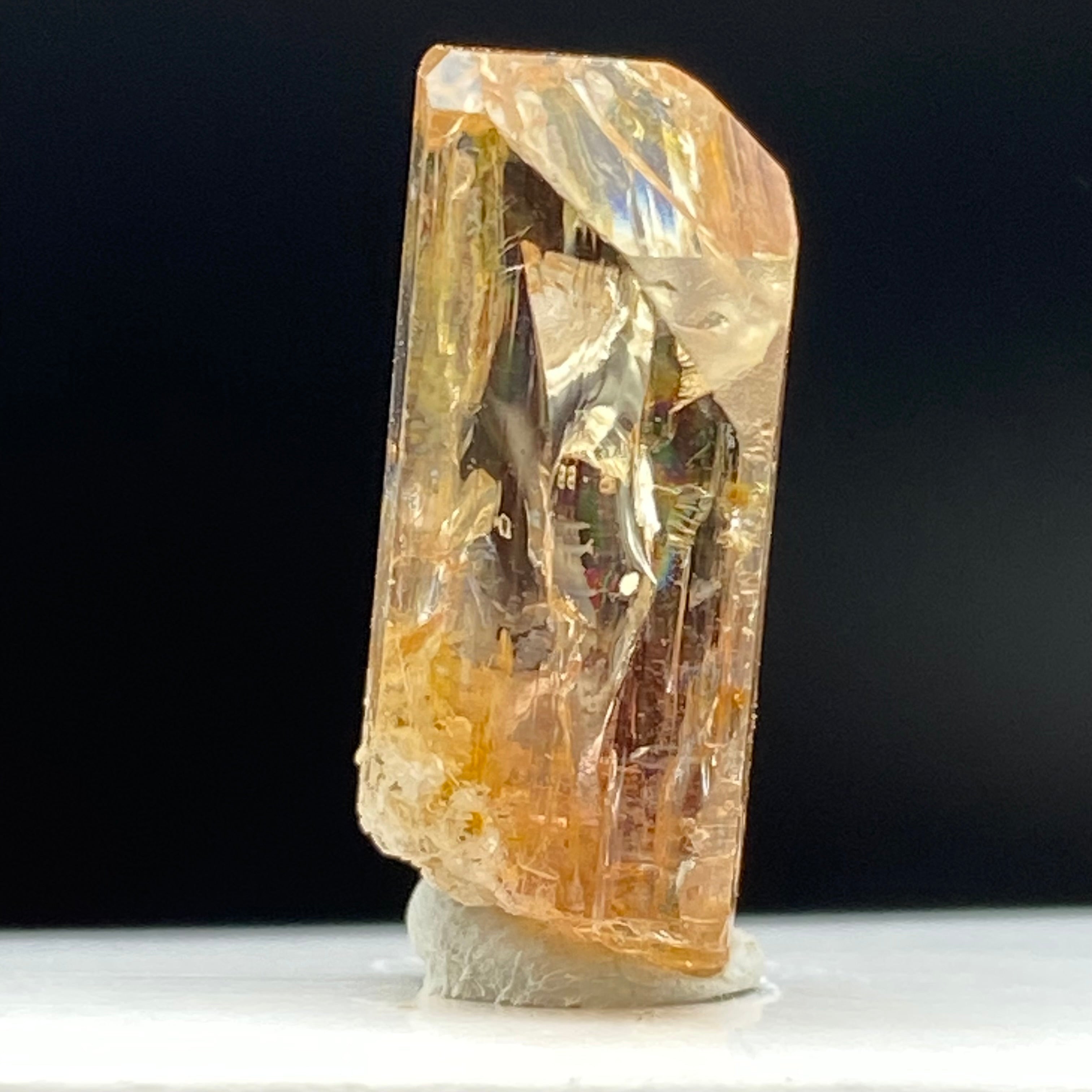 Imperial Topaz Natural Full Terminated Crystal - 180