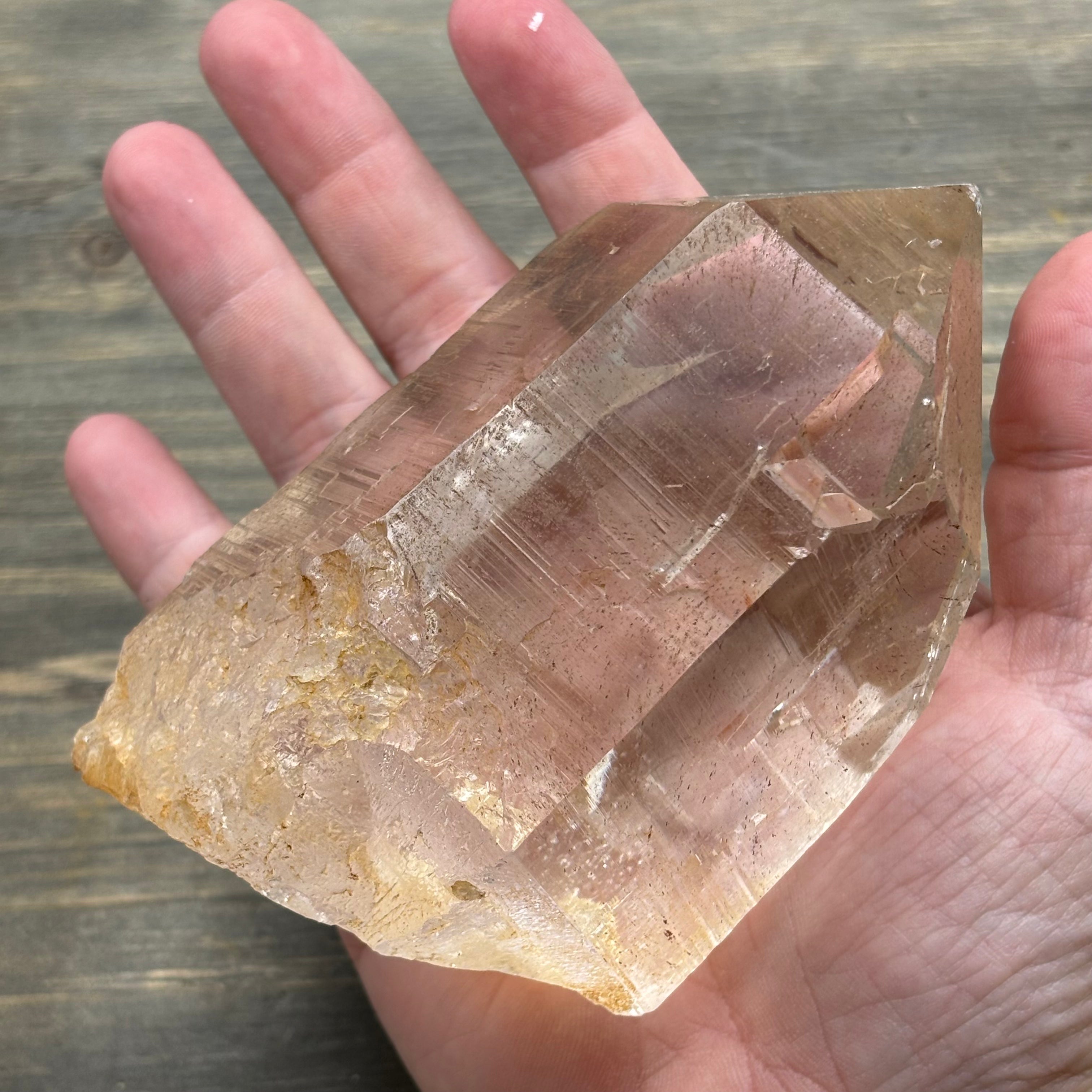 Golden Himalayan Master Healer Quartz - 005