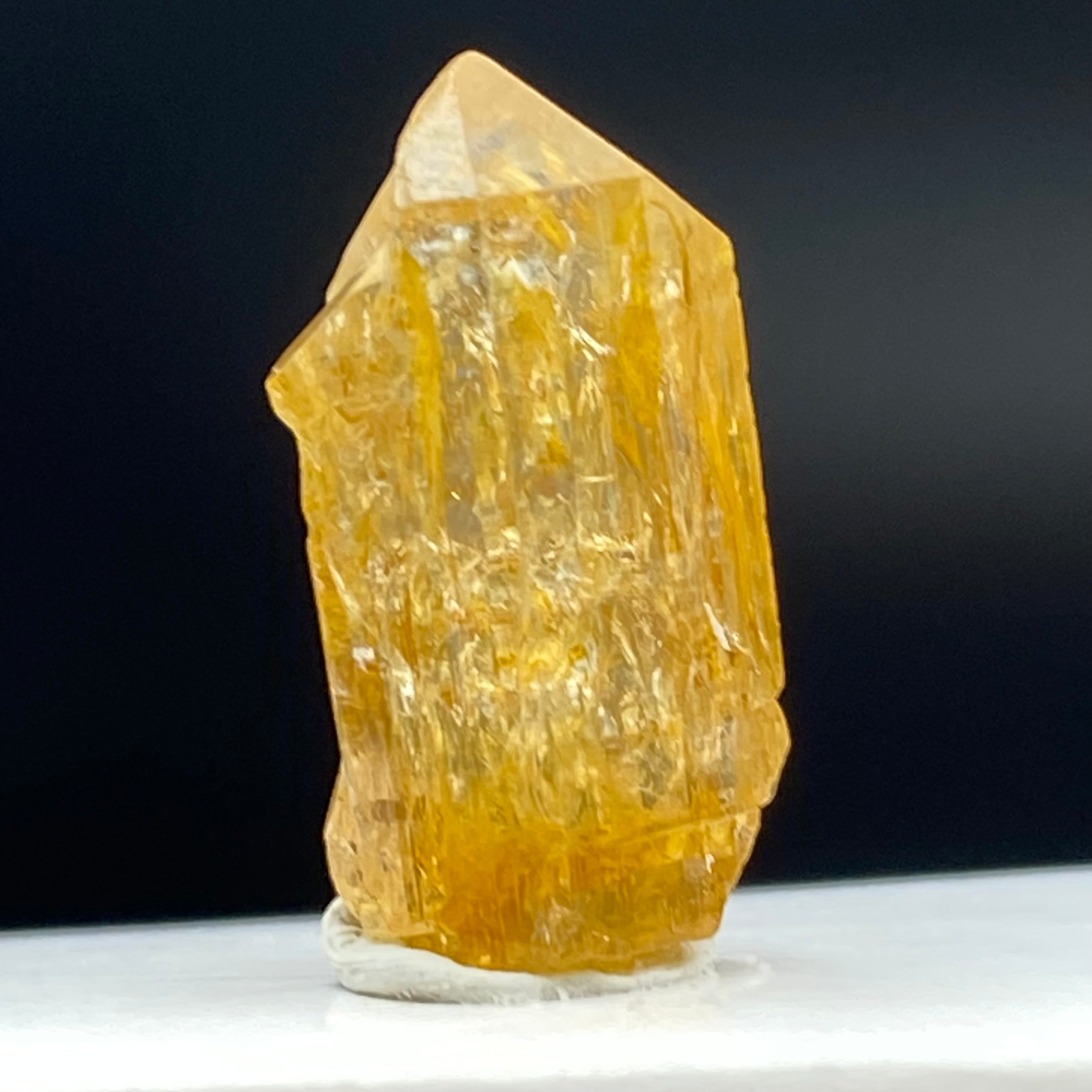 Imperial Topaz Natural Full Terminated Crystal - 182