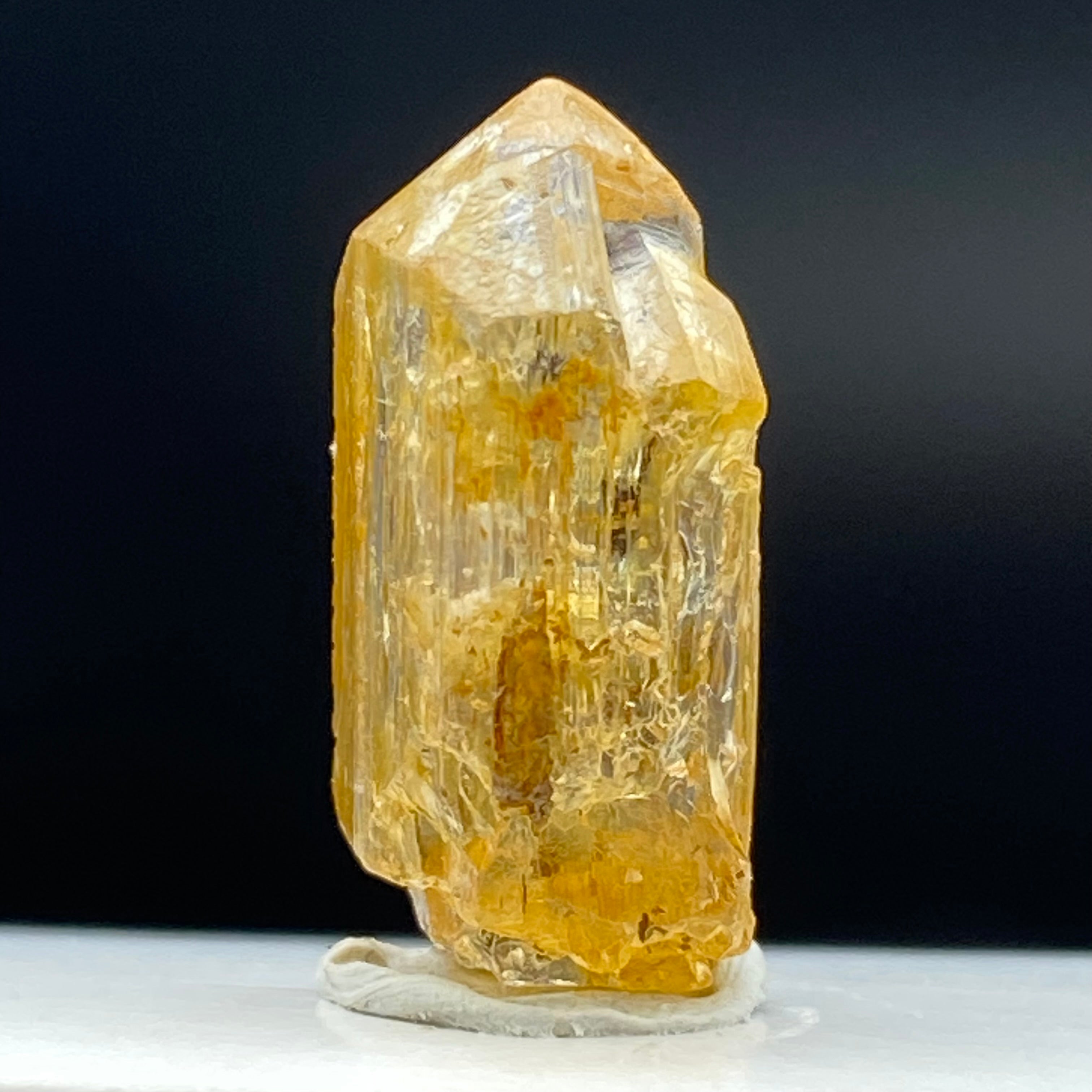 Imperial Topaz Natural Full Terminated Crystal - 182
