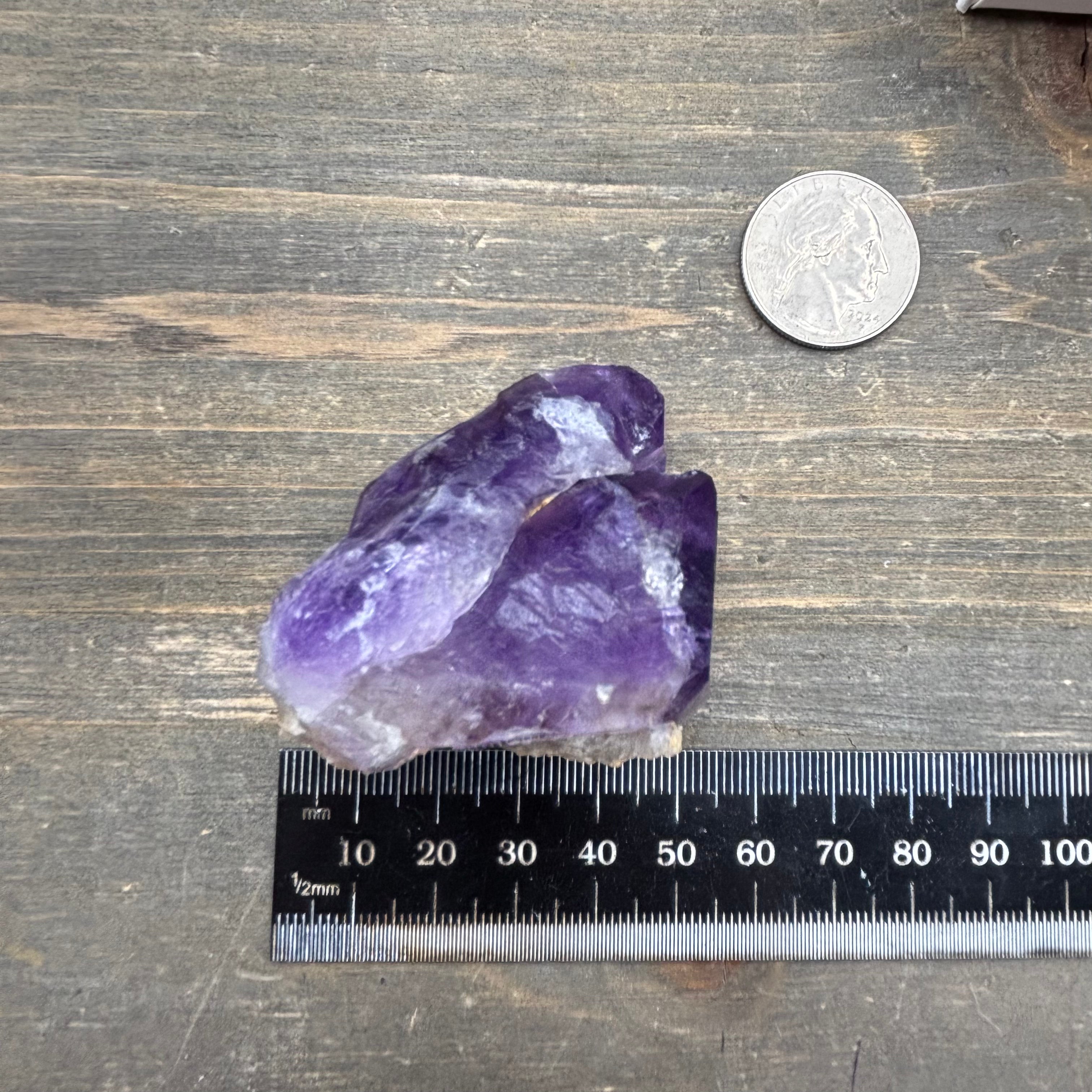 Jackson Crossroads Amethyst Crystal - 029