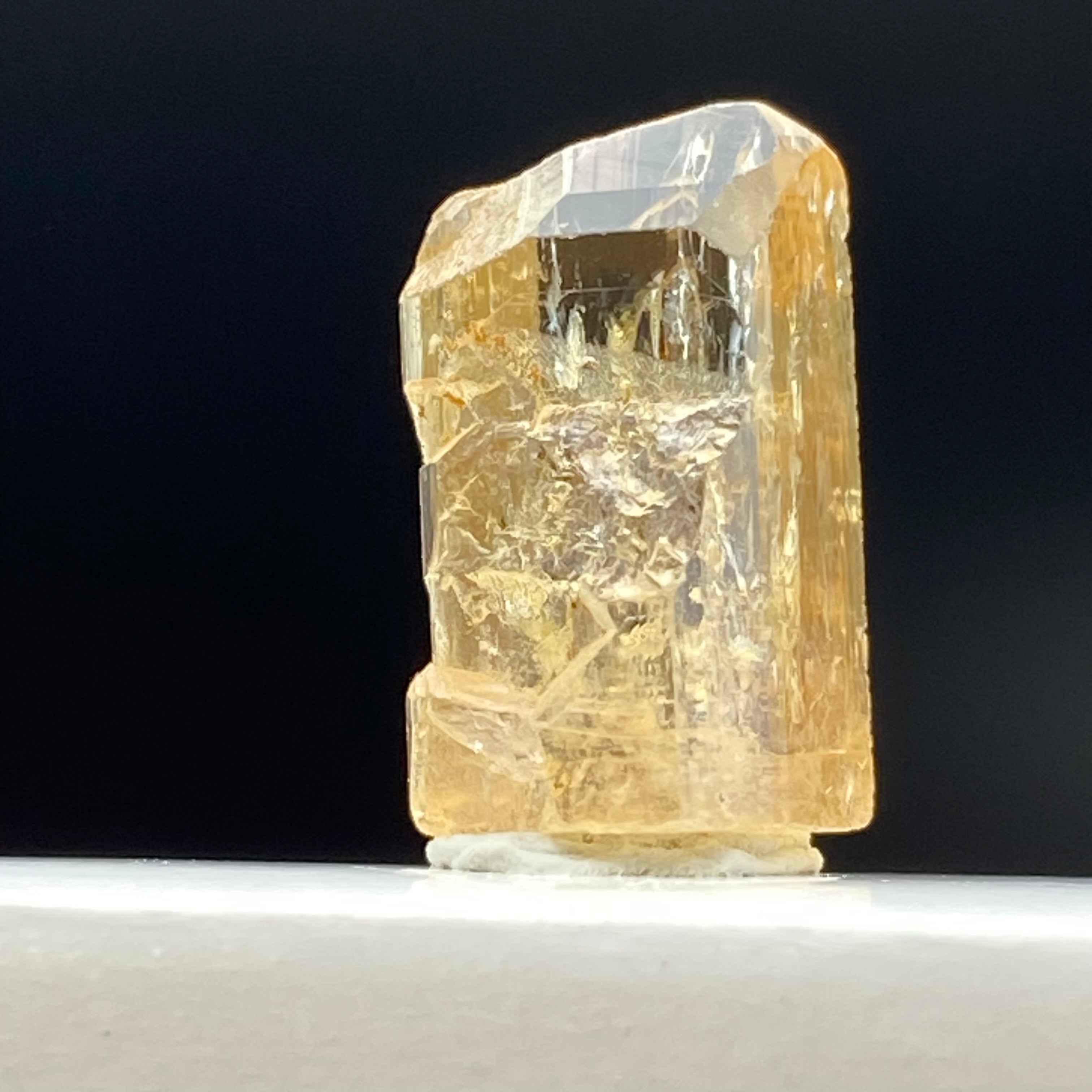 Imperial Topaz Natural Full Terminated Crystal - 187