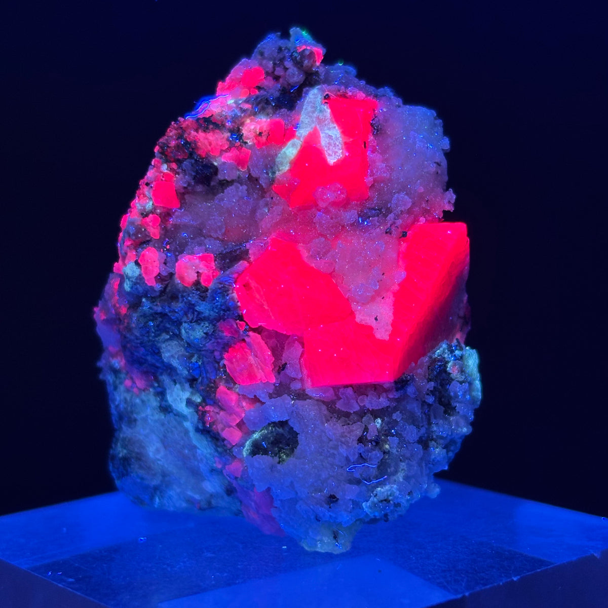 Rare Fluorescent Spinel - 040 | Clarity Crystal Shop