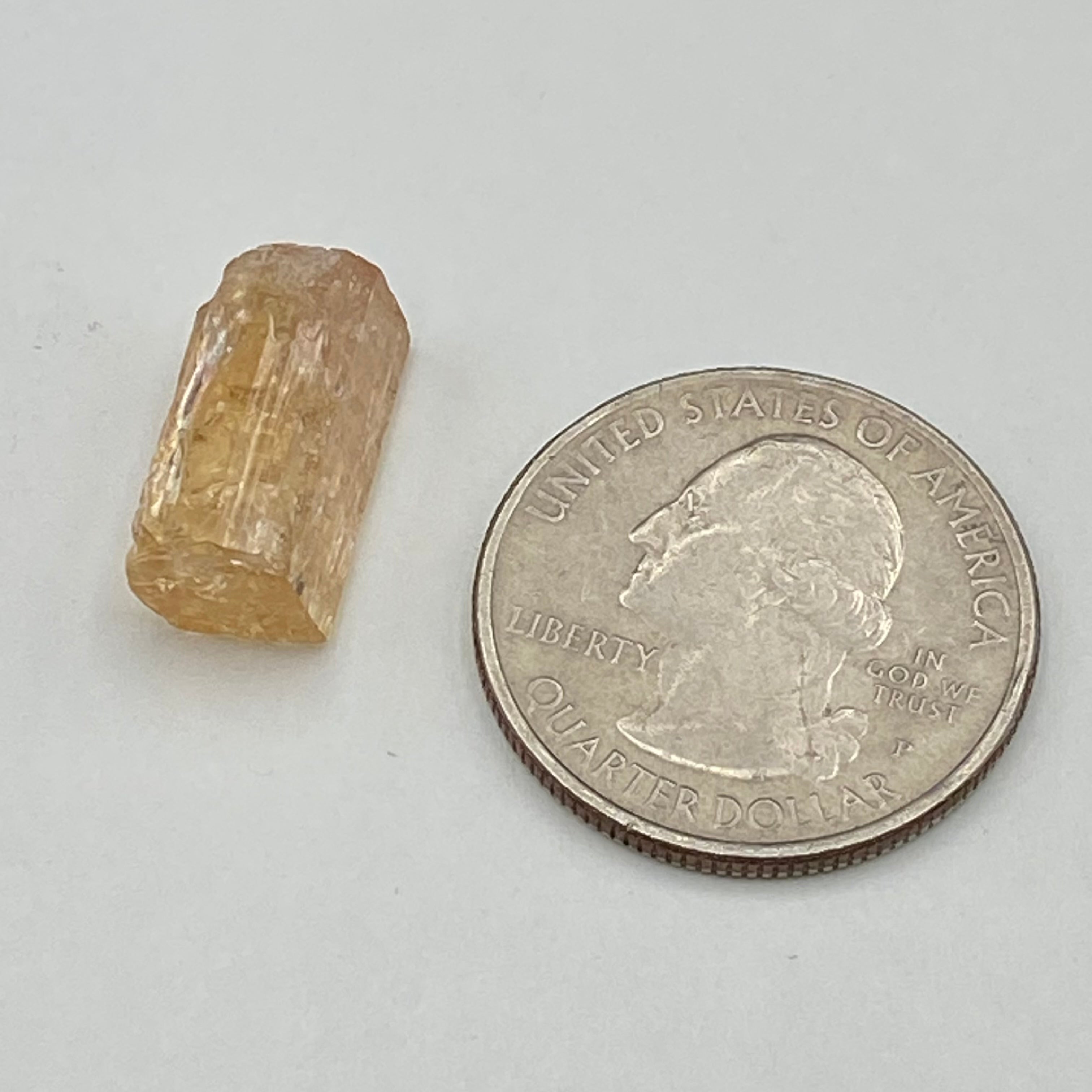 Imperial Topaz Natural Full Terminated Crystal - 192