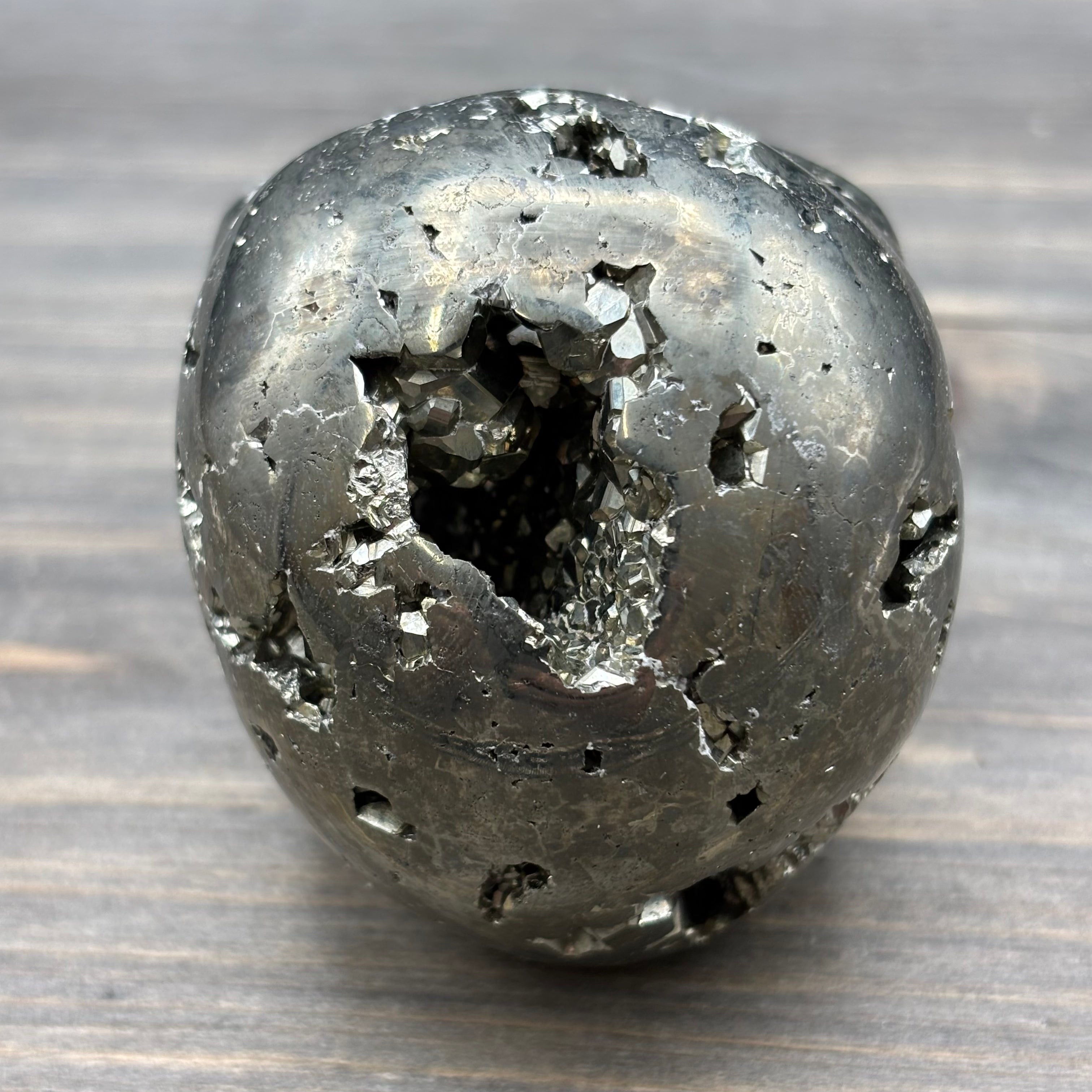 Pyrite Crystal Skull - 003