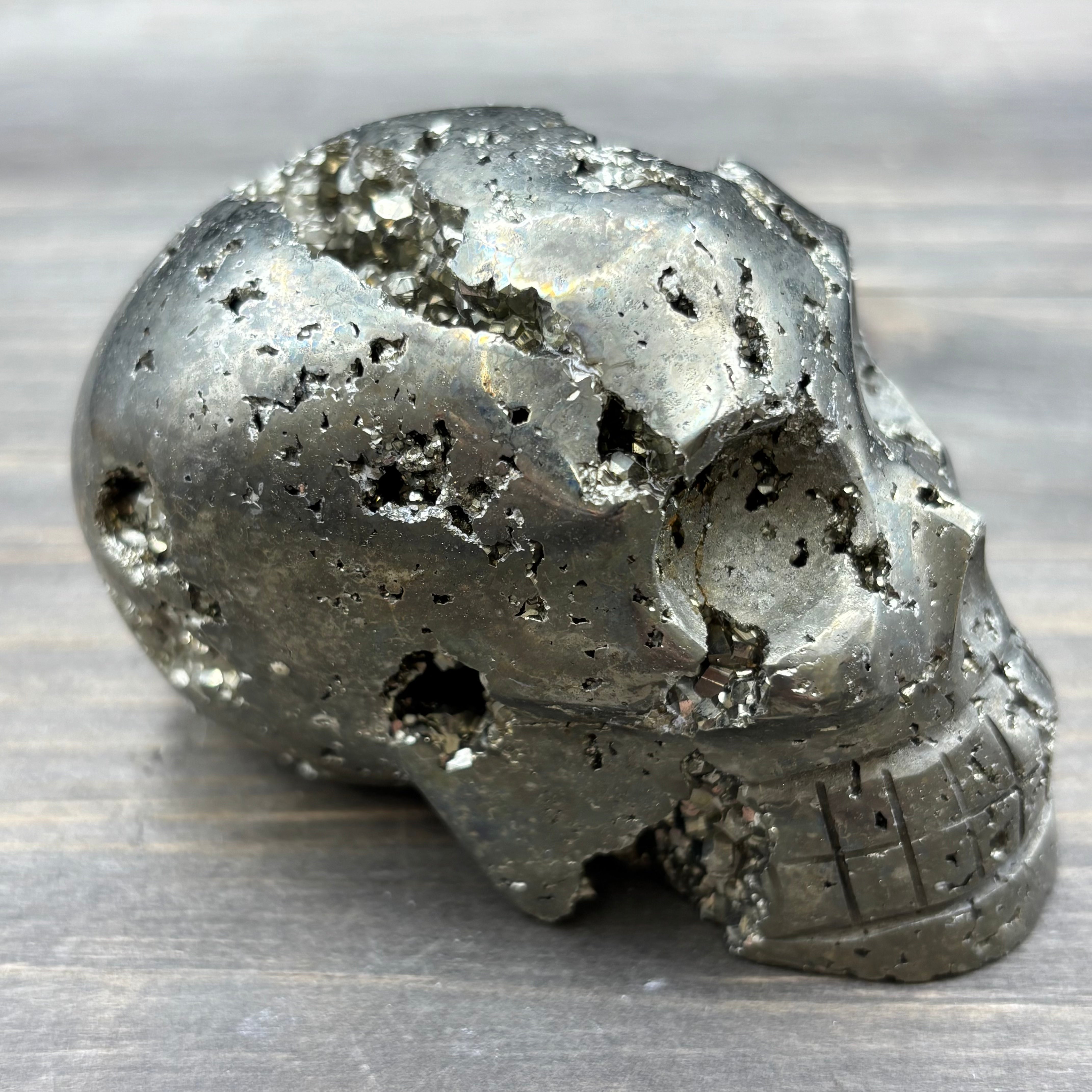 Pyrite Crystal Skull - 010