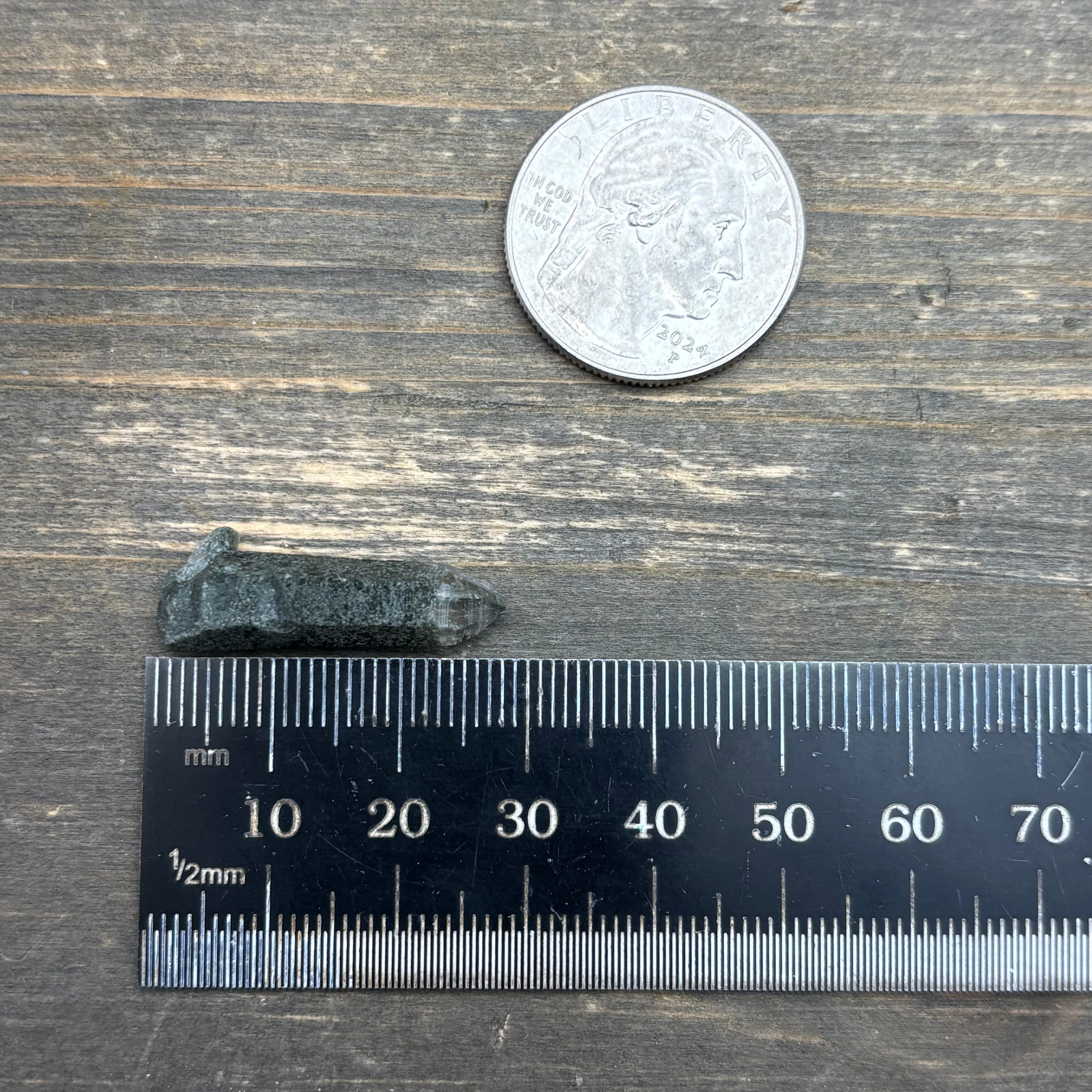 Himalayan Chlorite Quartz Point - 110