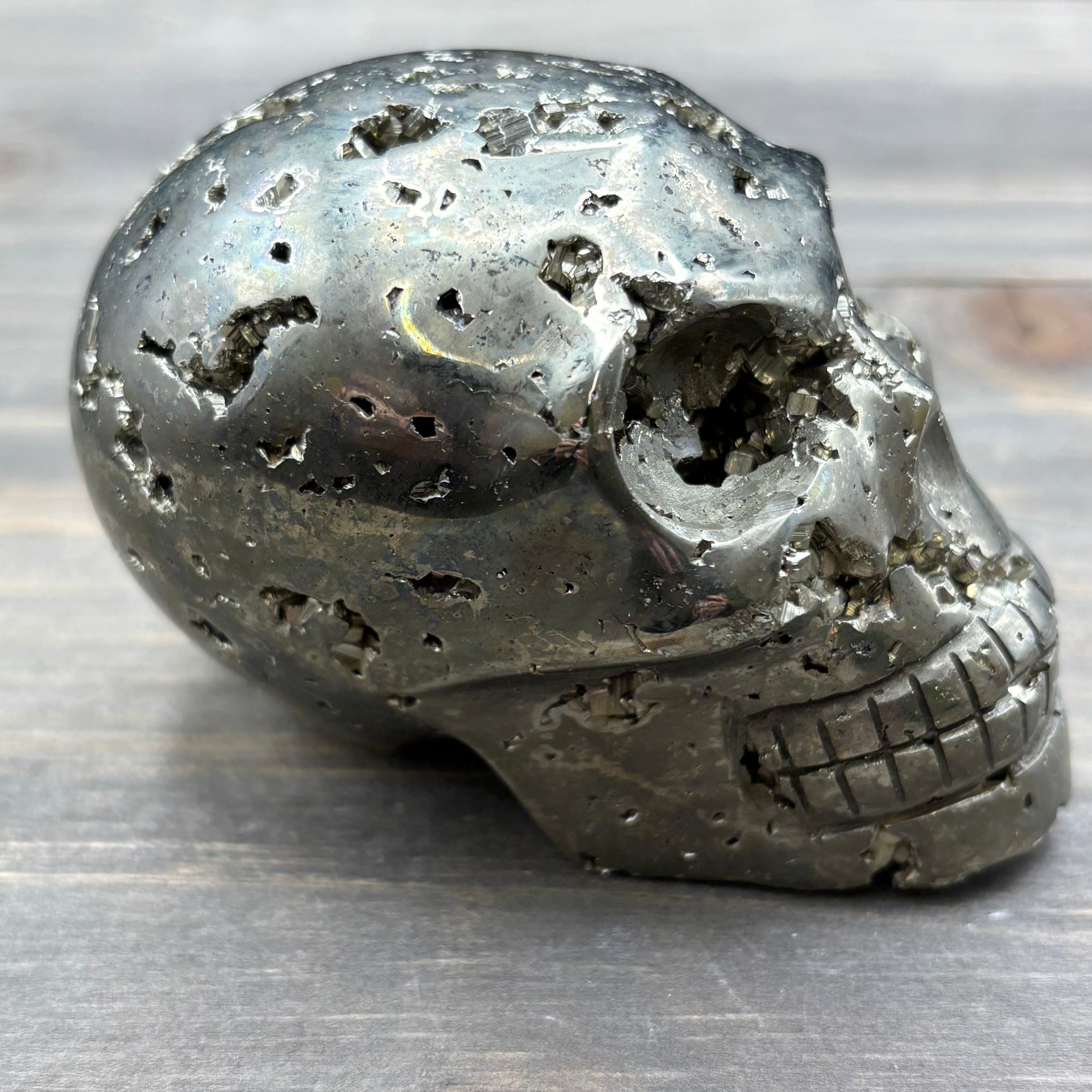 Pyrite Crystal Skull - 014