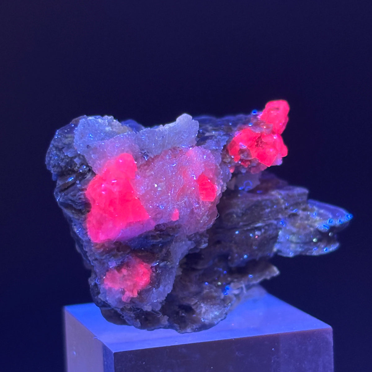 Ruby Crystal Tower Rare Fluorescent Spinel - 069 | Clarity Crystal Shop