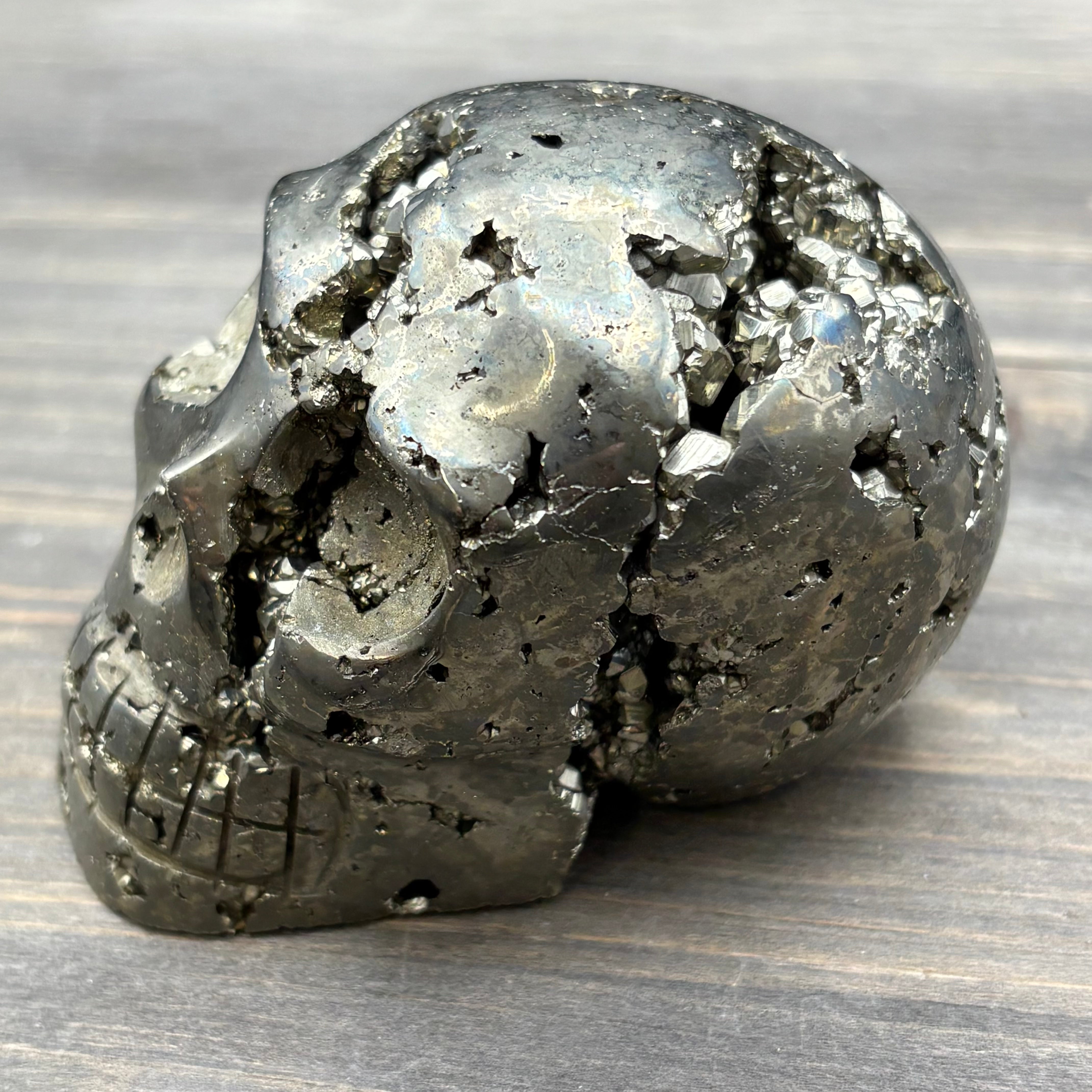 Pyrite Crystal Skull - 015