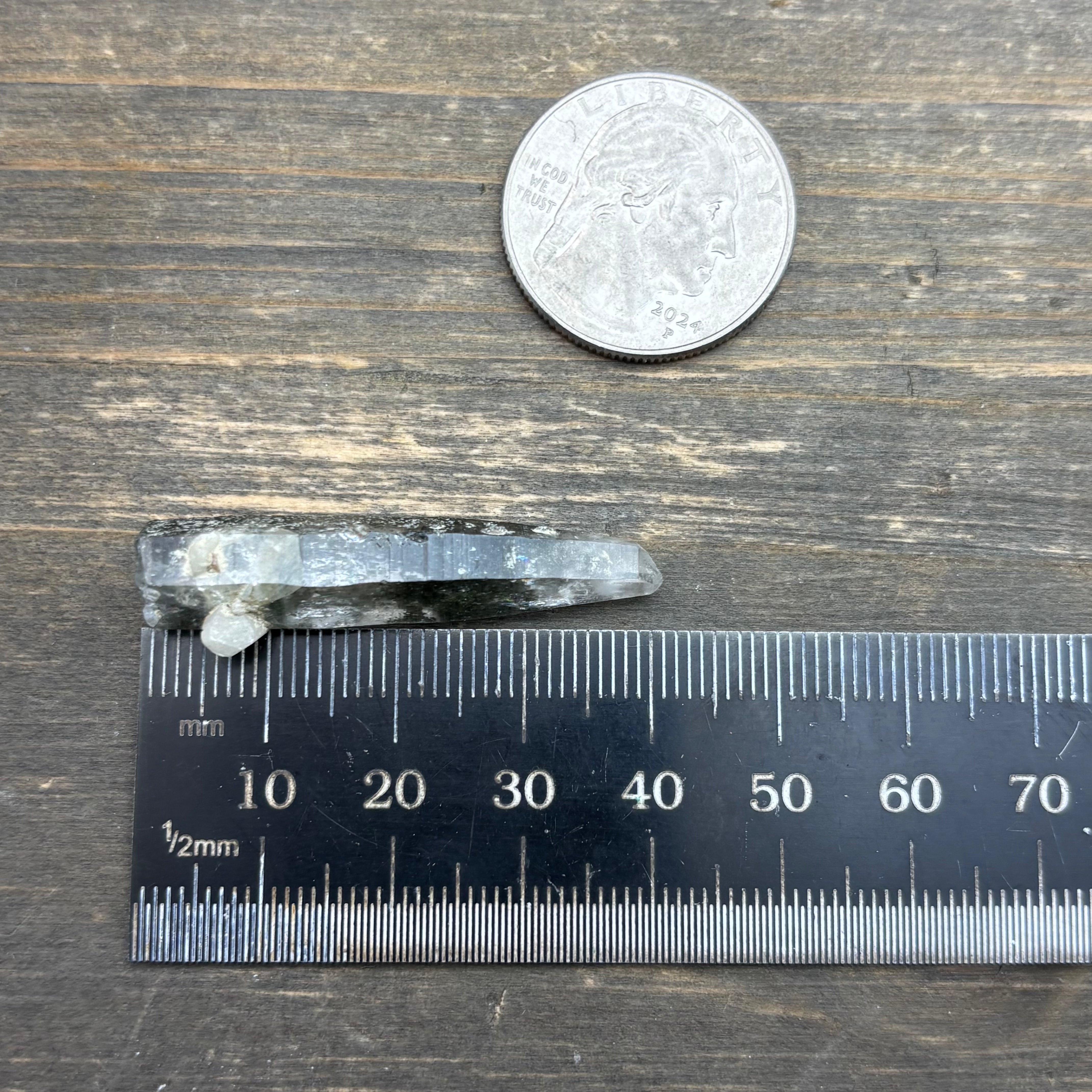 Himalayan Chlorite Quartz Point - 113