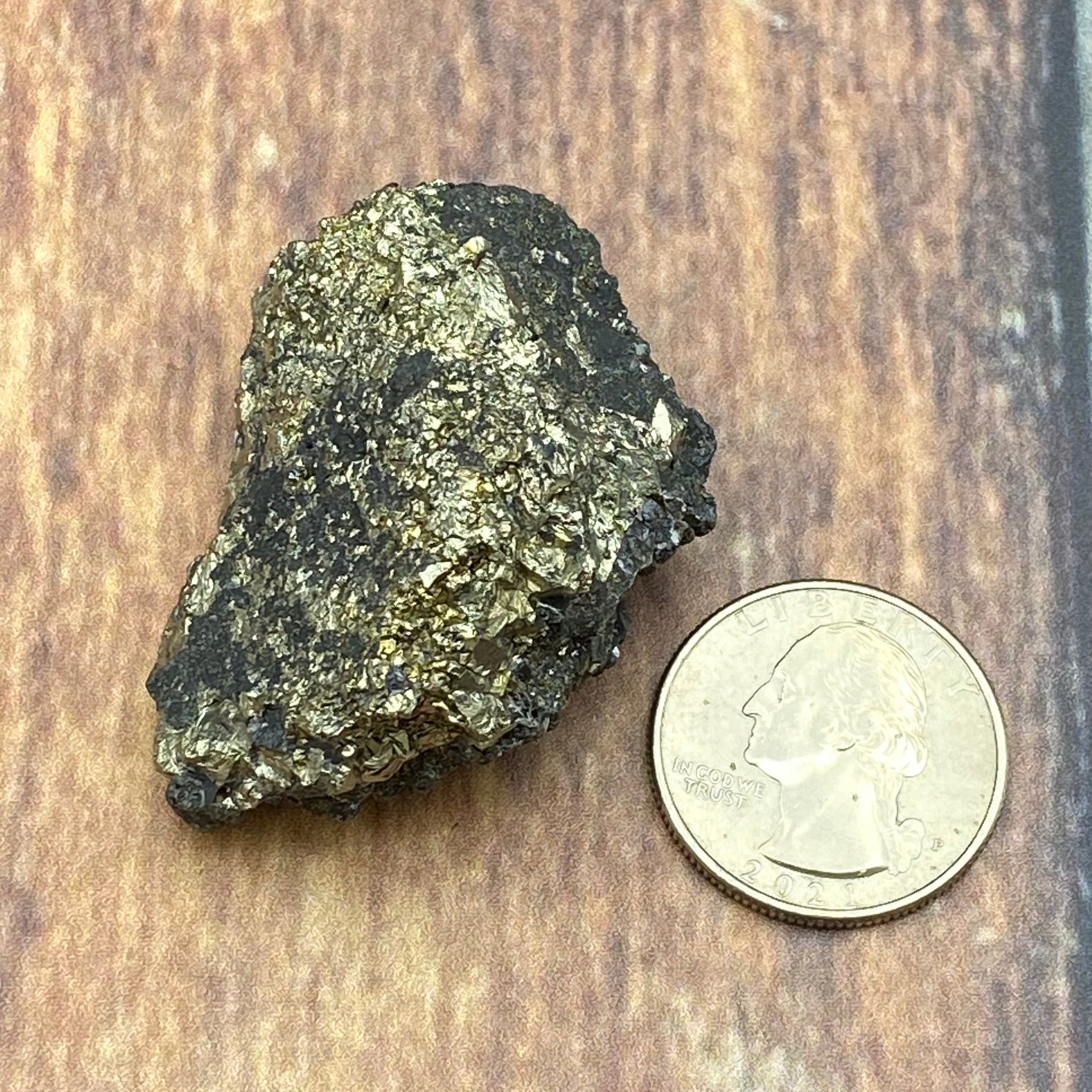 Peruvian Pyrite Crystal - 110